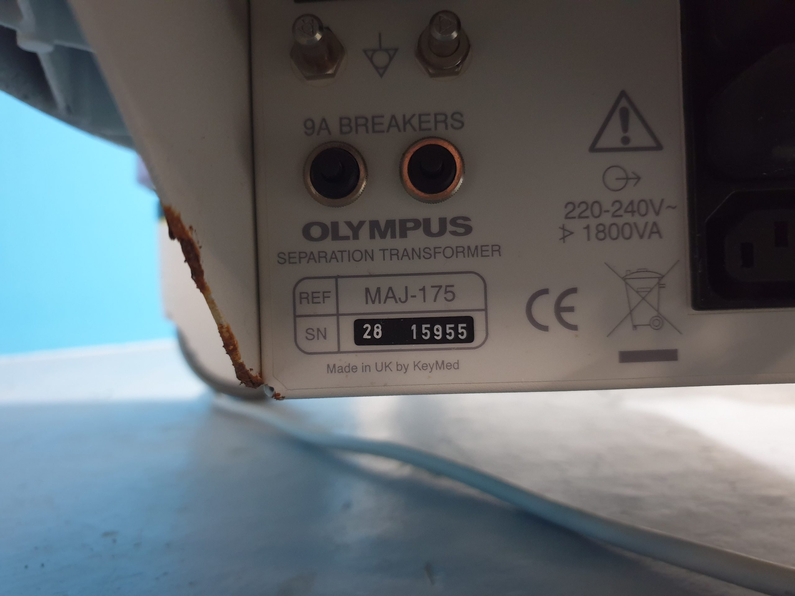 OLYMPUS OEV191H, CV-180, 10805oi HD, CLV-S40, MAJ-175, Wolf 2232 Lapro CO2 Pneu Turm thumbnail 11