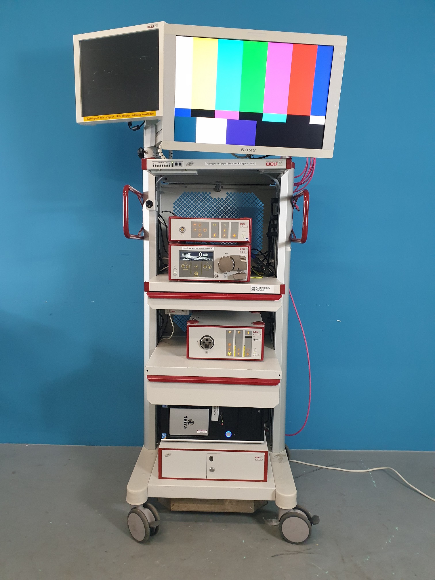Richard Wolf 5550 HDTV Endocam, 2203 Fluid Control, 5132 Auto LP, 5590,003, Sony LMD-2451MD thumbnail 4