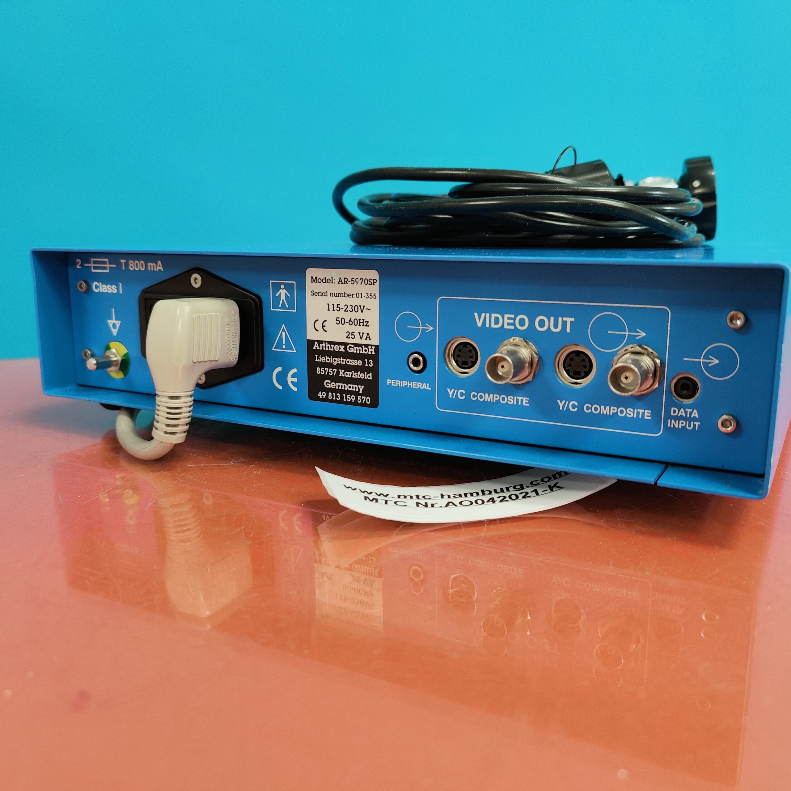 Arthrex AR-5970SP // AR 5970 SP Arthroscopy processor – 1 CCD Kamera thumbnail 3