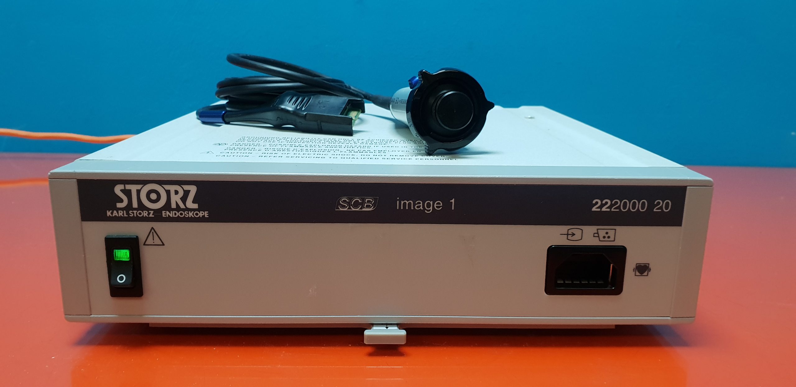 Karl Storz 222000 20 Scb Bild 1 Kamera Steuer Einheit + 22210130 NTSC IMAGE 1 S1 CAMERA HEAD — image 1 of 5