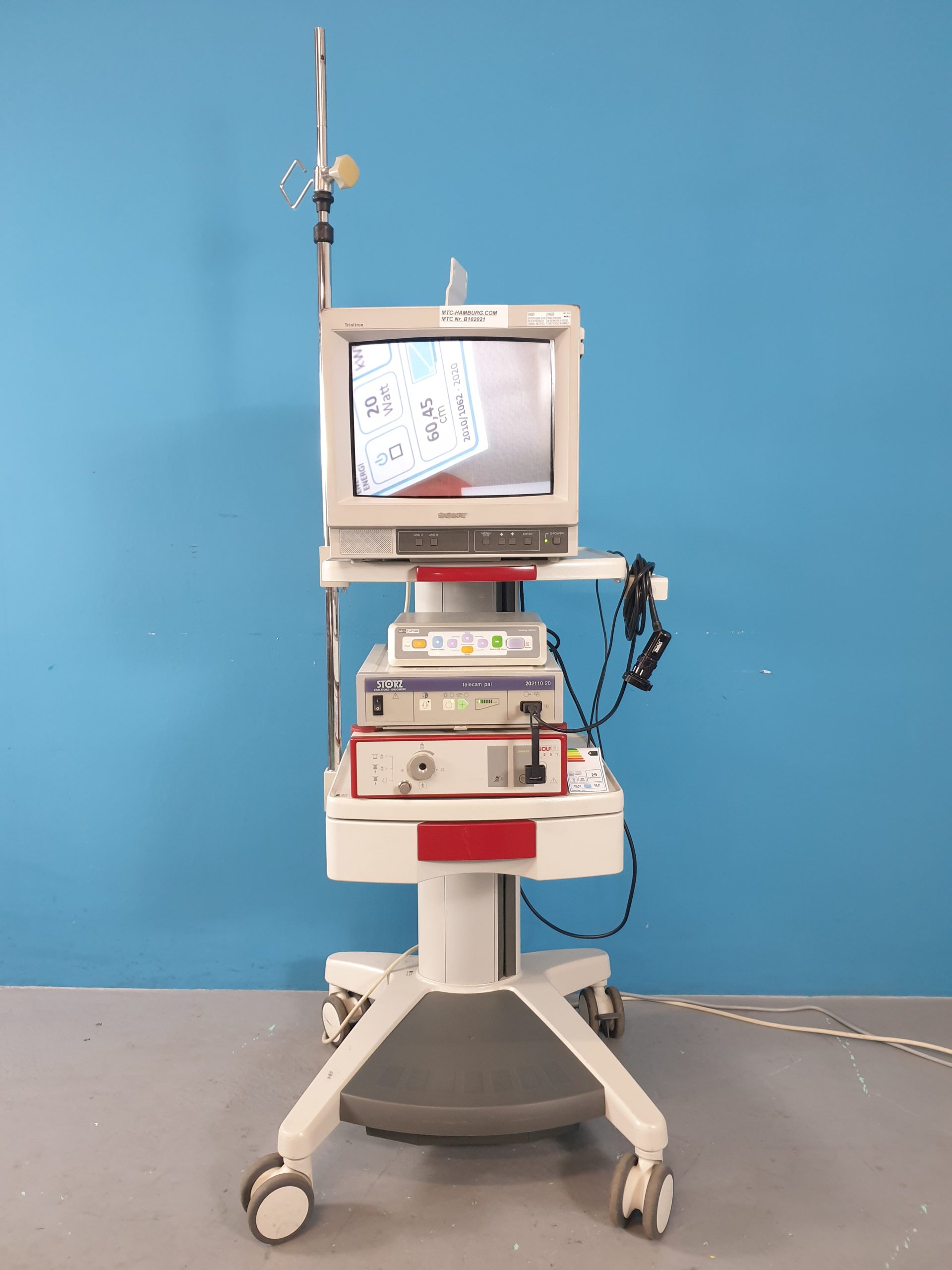 Karl Storz 202110 20 + Richard Wolf 4251 + Medical USB1000 + SONY Trinitron PVM – 14N5MDE – Turm thumbnail 7