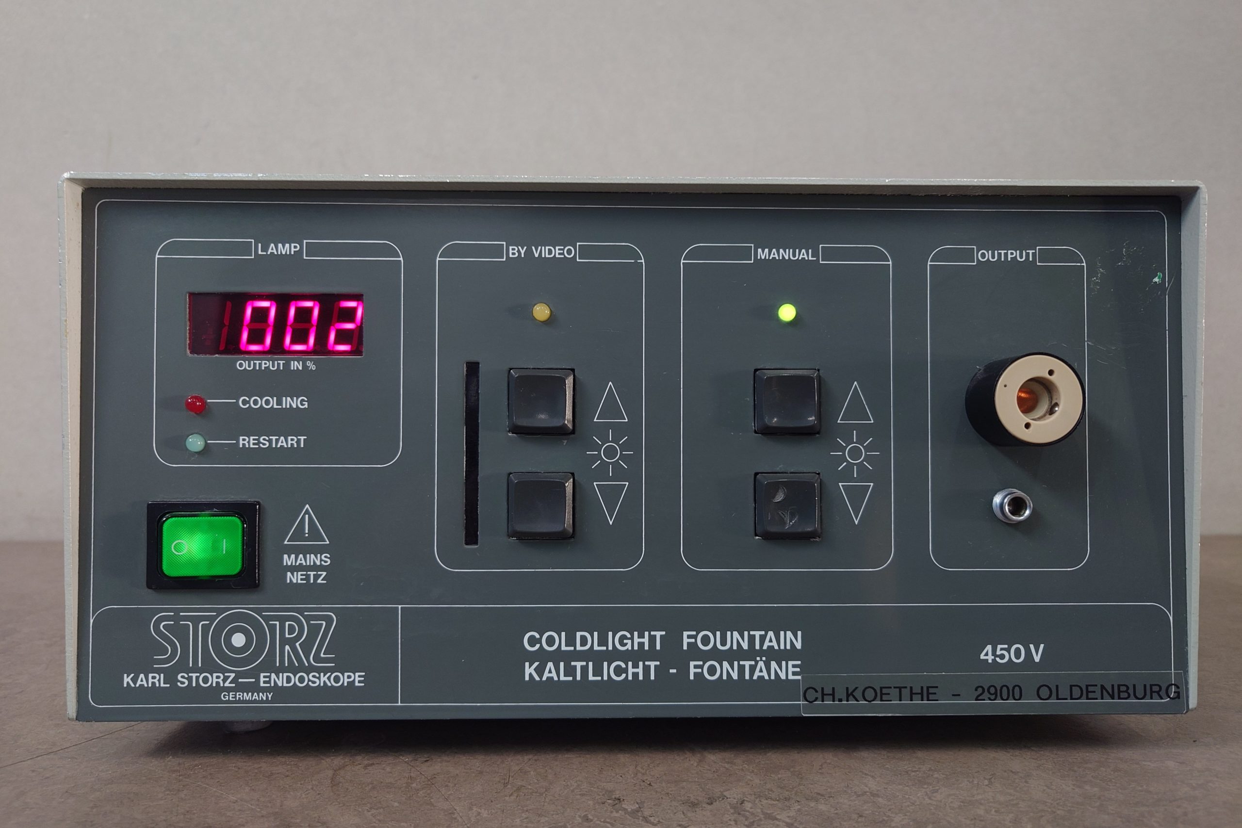 Storz 450 V // 450 V // 450V Light Source — image 1 of 9