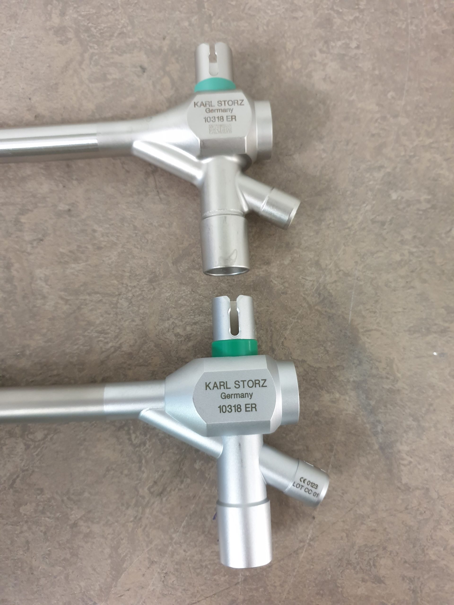 Karl Storz 2 x 10318 ER KARL STORZ 10318 B Bronchoscope Tube – Starre endoskopie thumbnail 4
