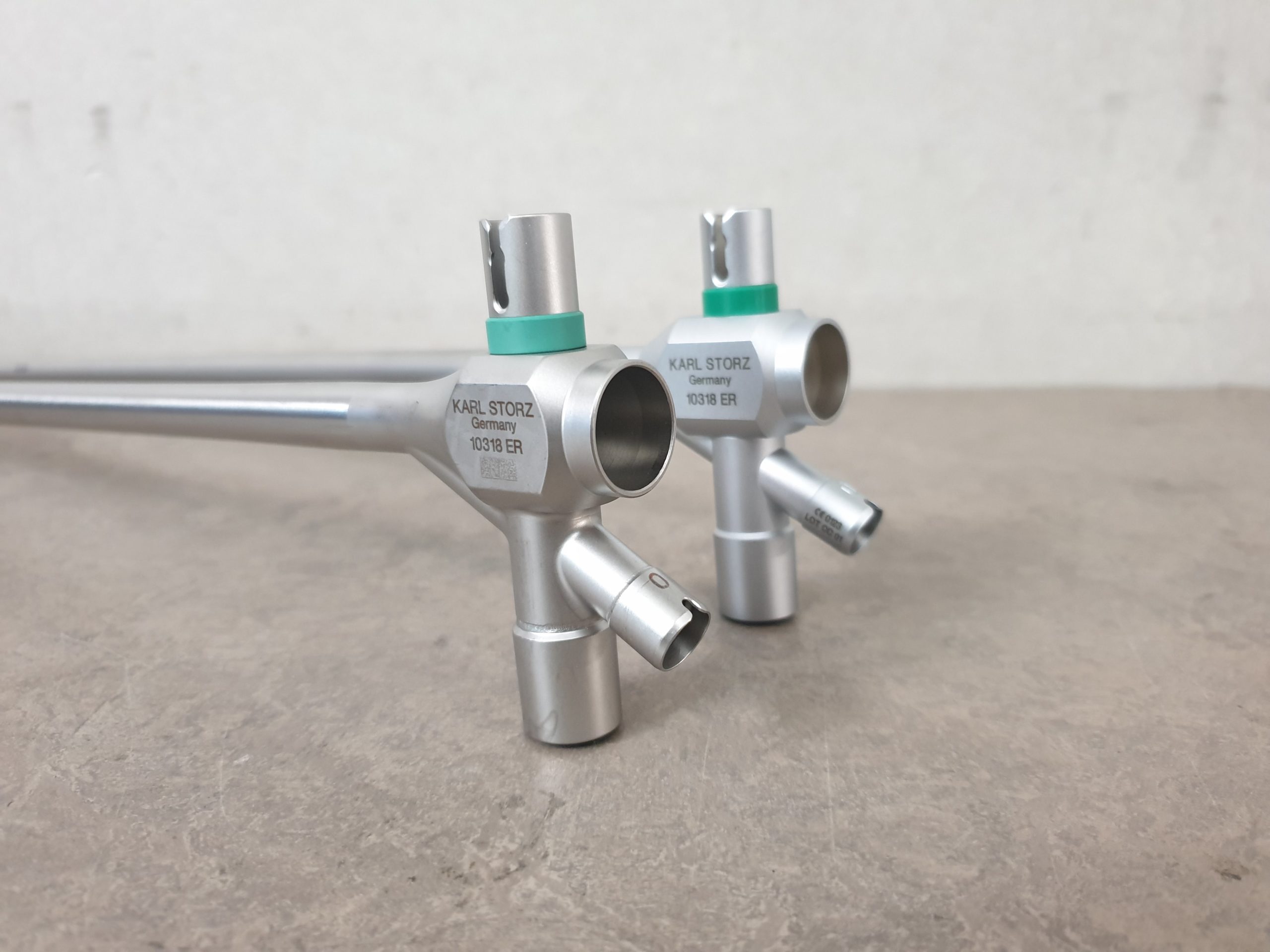 Karl Storz 2 x 10318 ER KARL STORZ 10318 B Bronchoscope Tube – Starre endoskopie thumbnail 5