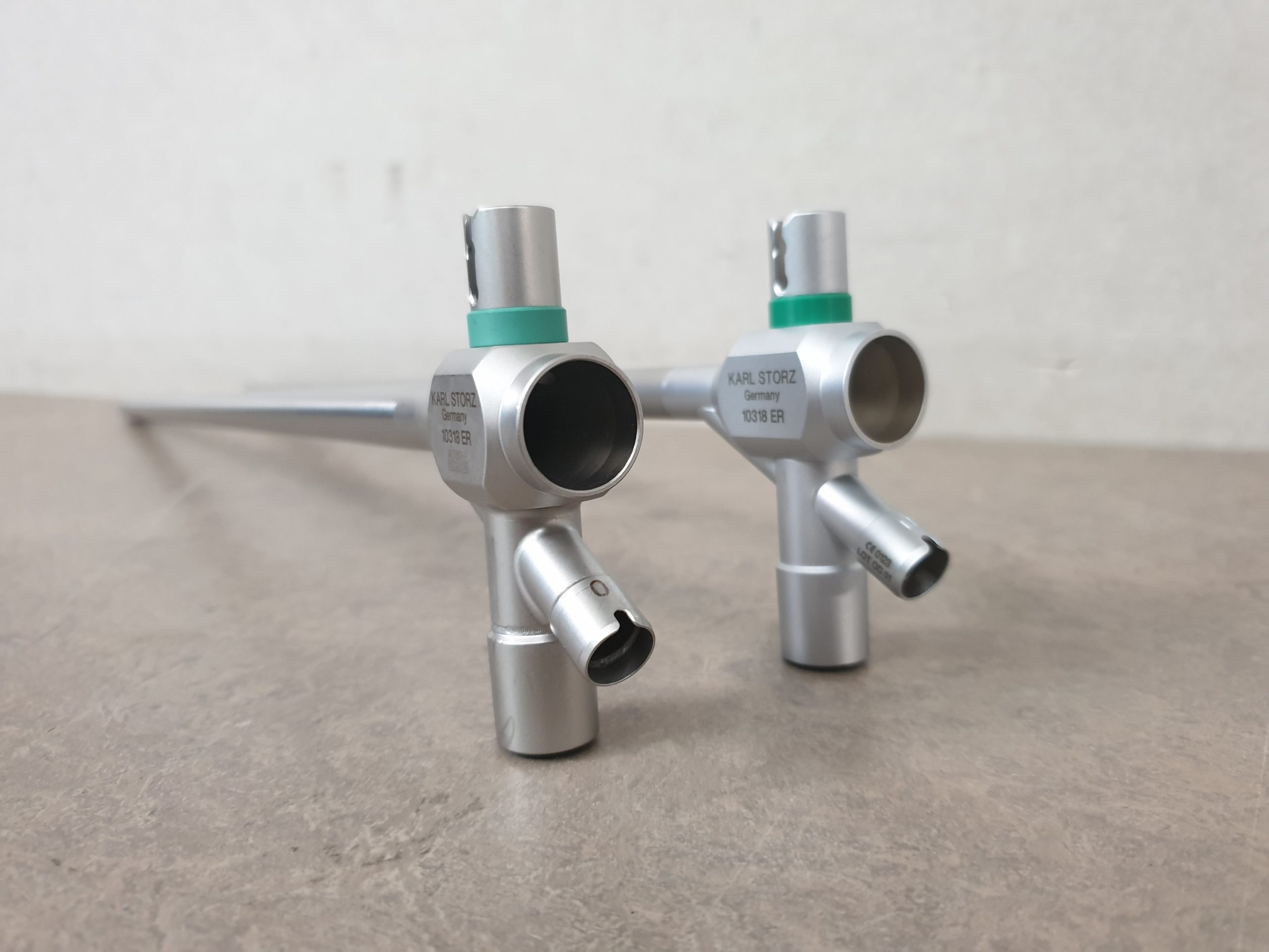 Karl Storz 2 x 10318 ER KARL STORZ 10318 B Bronchoscope Tube – Starre endoskopie thumbnail 6