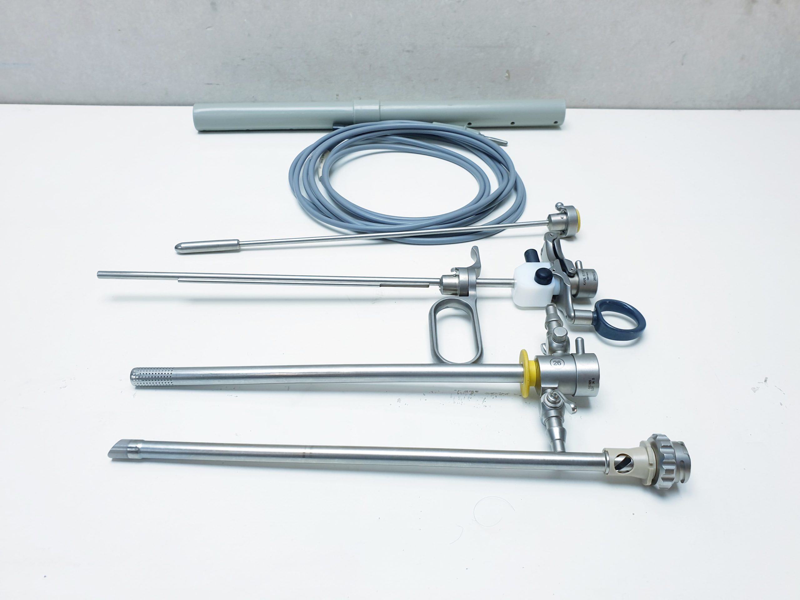 Karl Storz 26050 SL + 26050 XA+ 26050 E + 26040 OO + 26050 XH 24 CH + … Rektoskopie — image 1 of 15