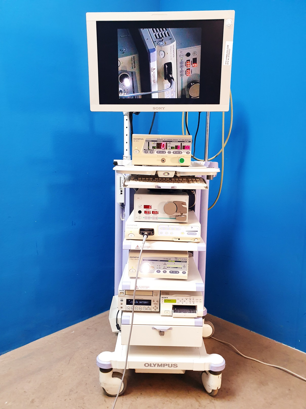Olympus Laparaskopie Turm UHI-3 CV180 CLV-S45 LMD-2451MD HD Kamerakopf, …. — image 1 of 8