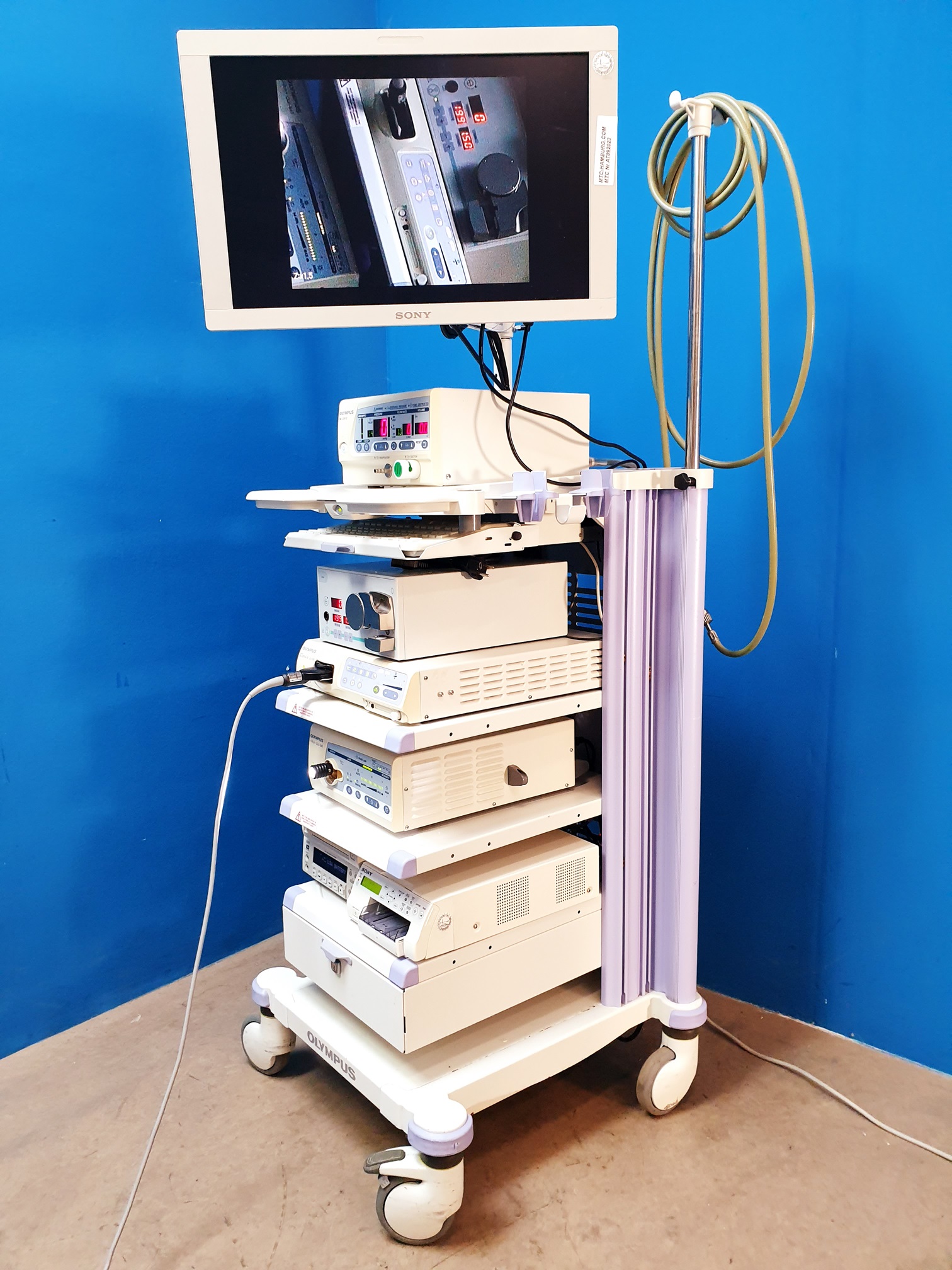 Olympus Laparaskopie Turm UHI-3 CV180 CLV-S45 LMD-2451MD HD Kamerakopf, …. thumbnail 6