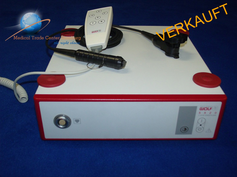 Wolf 5520 1CCD Endocam mit einem KameraKopf 5520.933 und Remote Kontrol — image 1 of 2