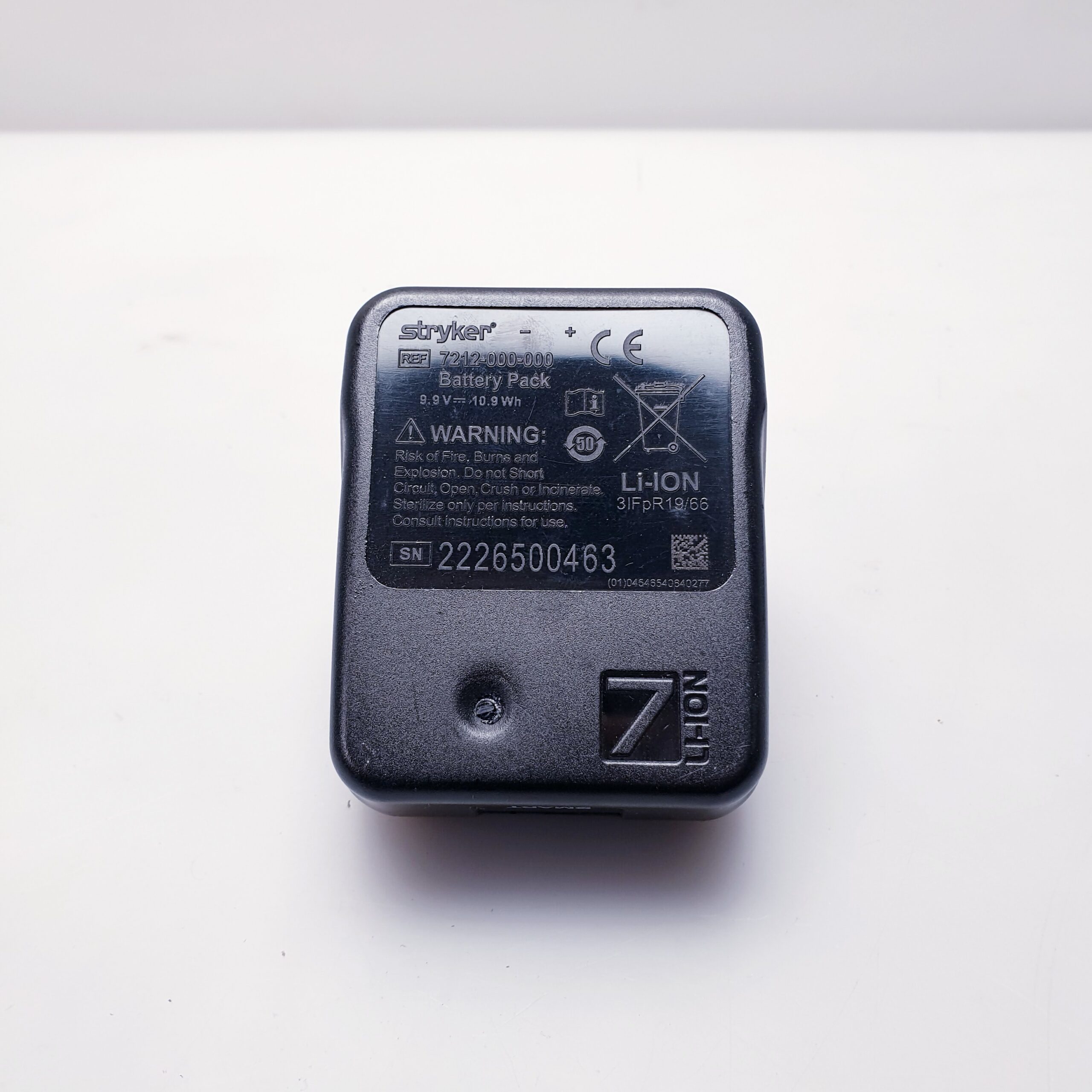 Stryker 7212-000-000 SmartLife Small Battery Pack 5 STK – JE 300 – E310 – kk thumbnail 7
