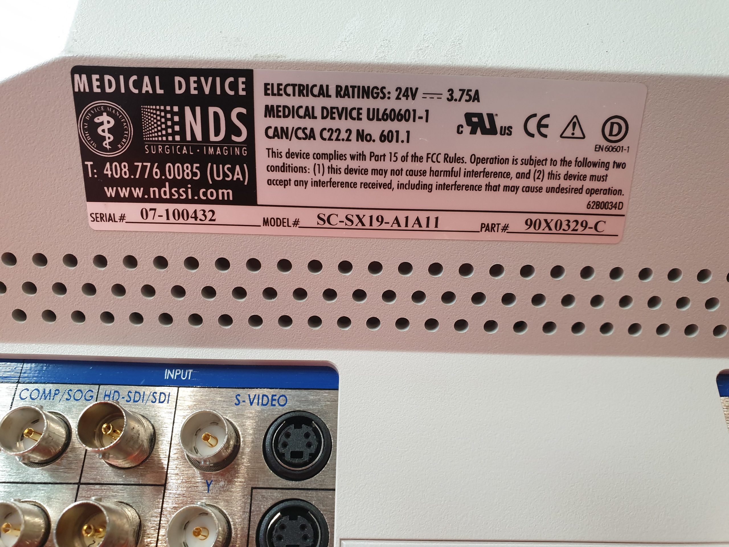 Storz Radiance SC-SX19-A1A11 19 Zoll ” Video Endoskopie Monitor thumbnail 3