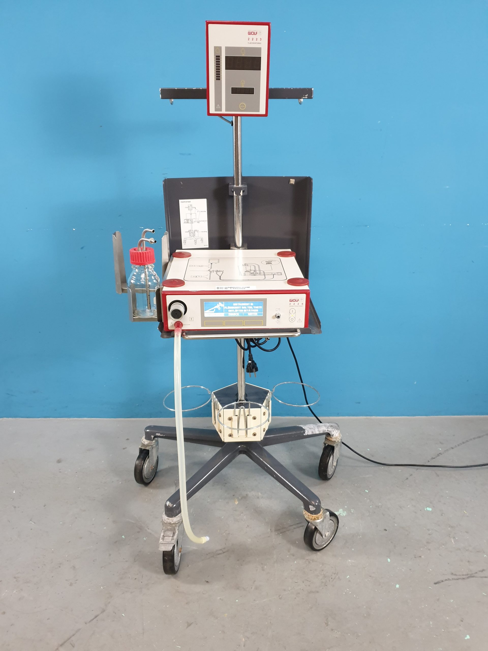 Richard Wolf 2228 Resection Pump mit Behälter…+ 2223 Fluid Monitoring thumbnail 2