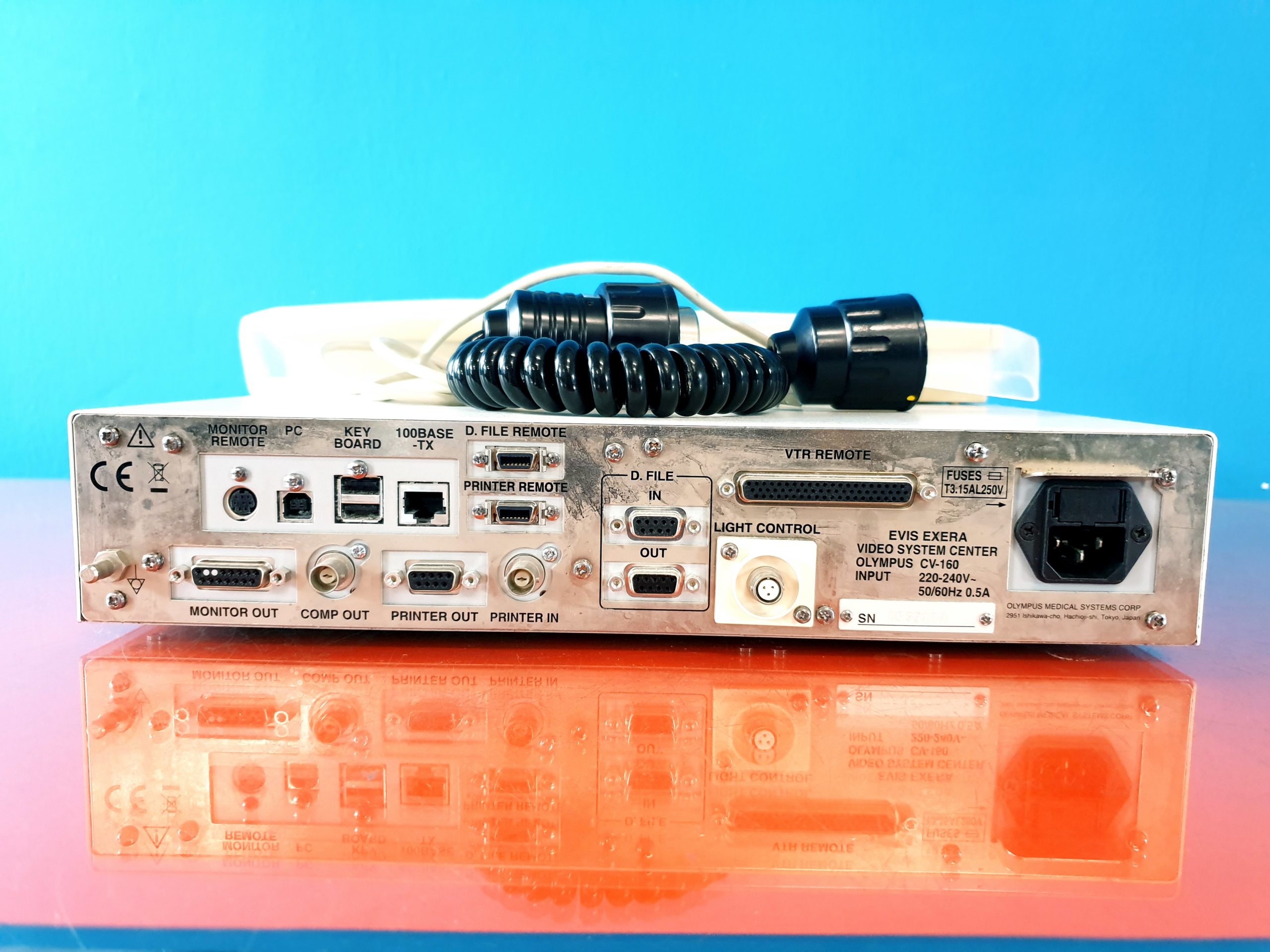 Olympus CV160 // CV-160 + MAJ-843 Pigtail + Tastatur thumbnail 5