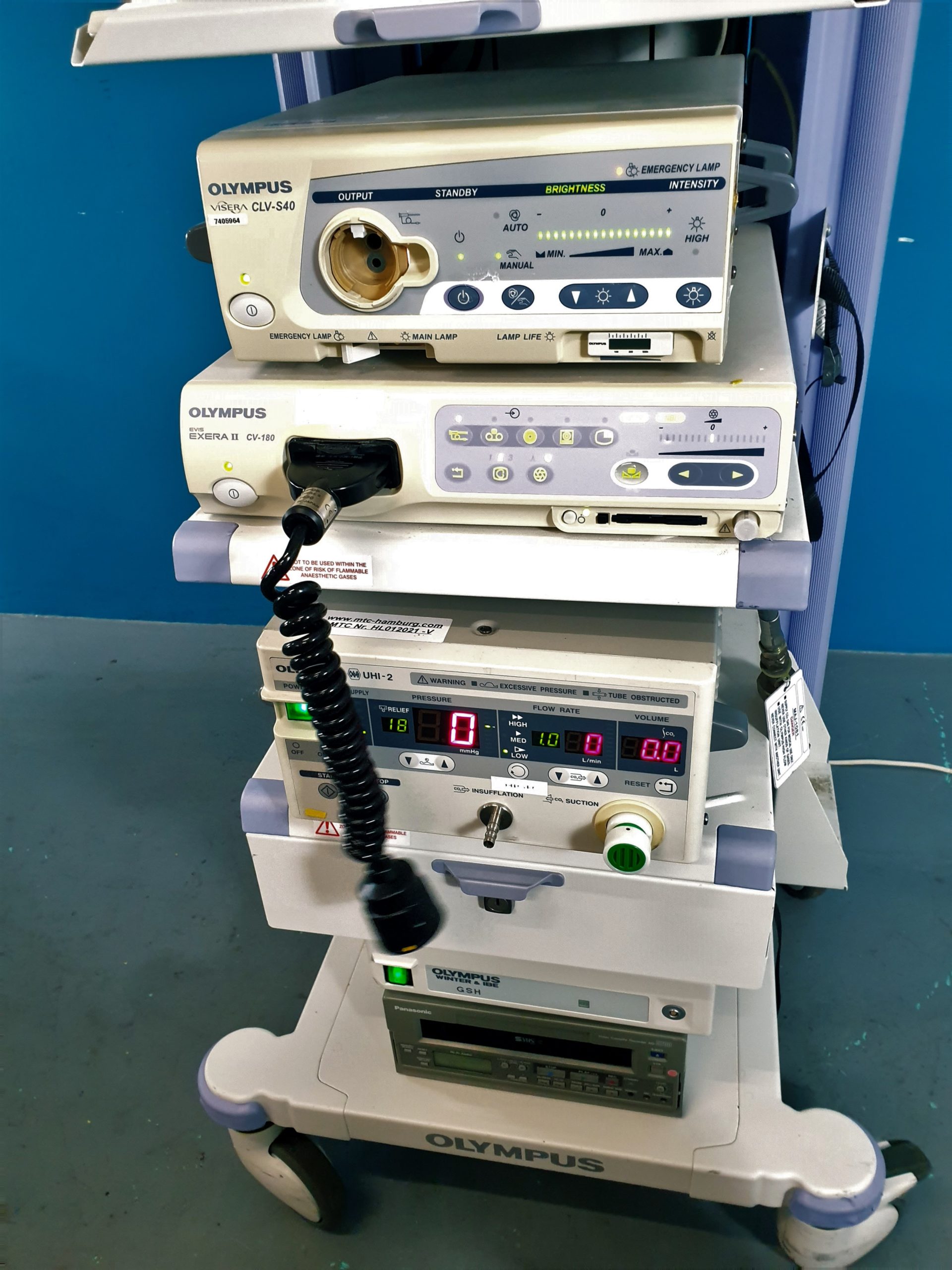 Olympus Turm OEV191H, CLV-S40, CV-180, MAJ-1430, UHI-2, WM-NP1, MAJ-175 thumbnail 3