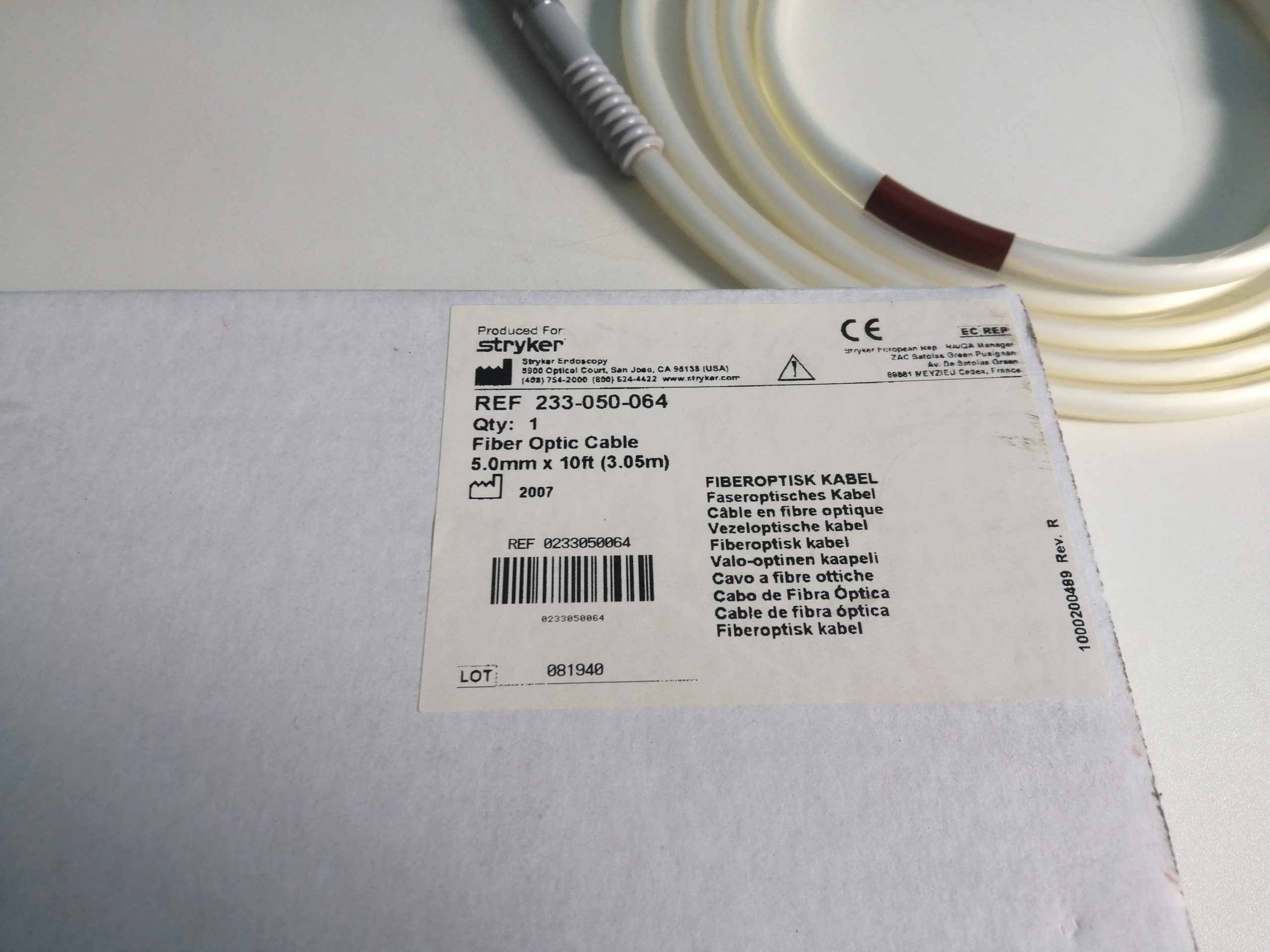 Stryker Lichtleitkabel 233-050-064 thumbnail 2