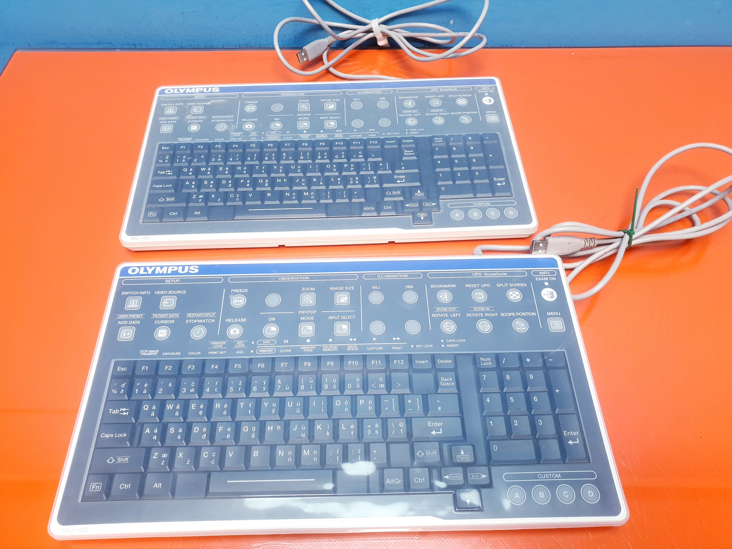 Olympus MAJ-1922/N860-3917-T201/20 ASCII Endoskopie Tastatur … — image 1 of 2