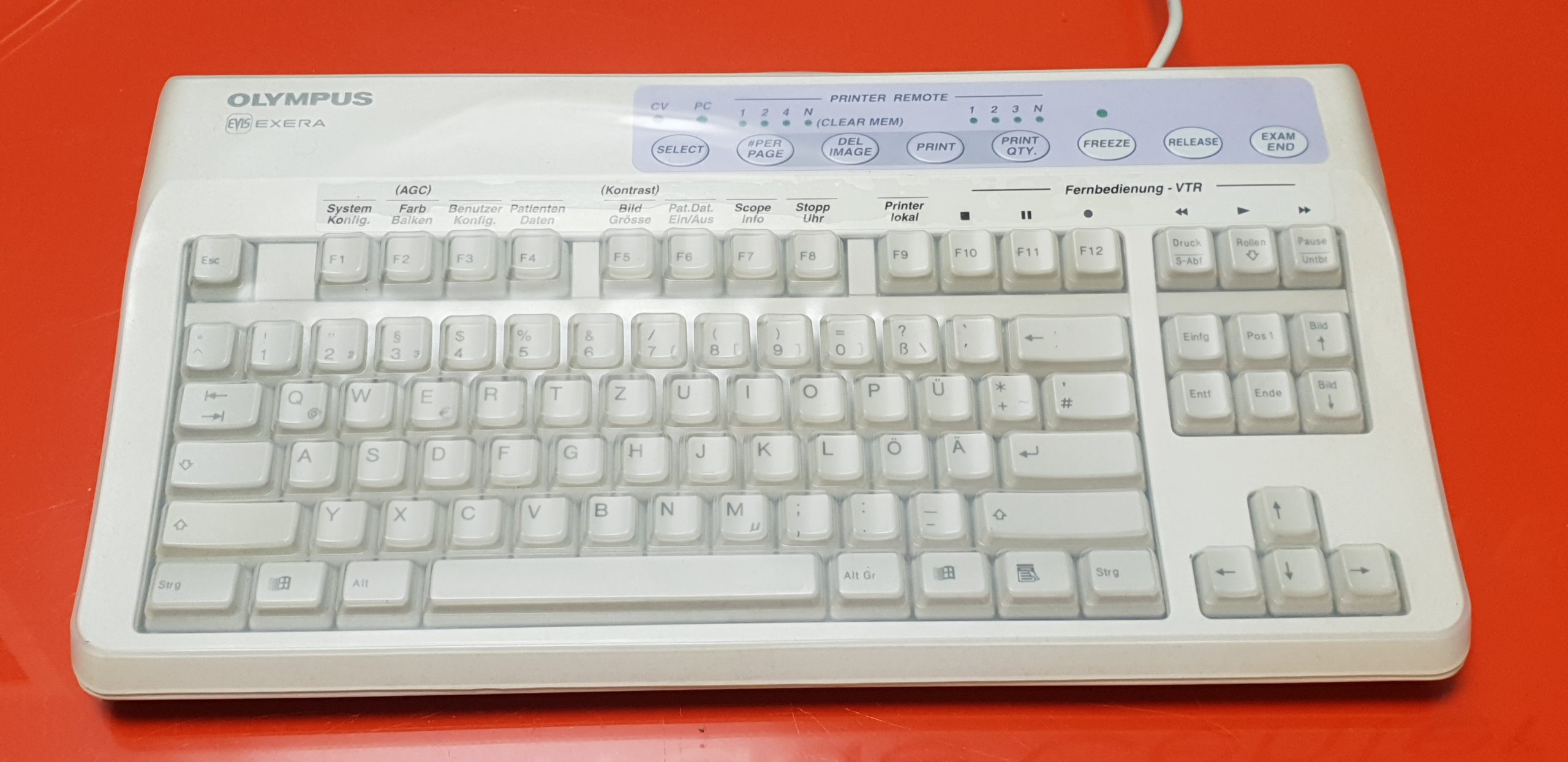 Olympus VISERA Pro OTV-S7Pro Processor mit Kamera-Kopf, Tastatur und CLV-S40 Lichtquelle thumbnail 6