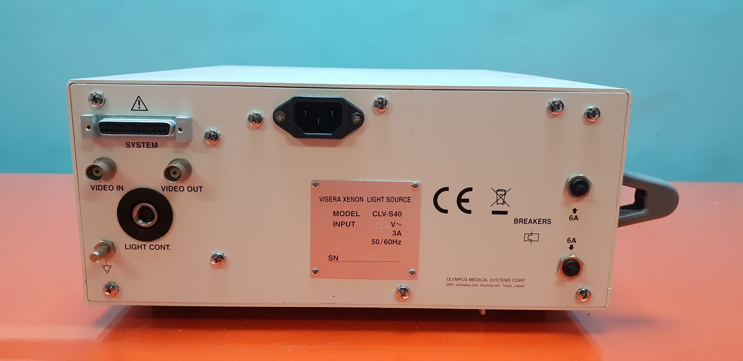 Olympus VISERA Pro OTV-S7Pro Processor mit Kamera-Kopf, Tastatur und CLV-S40 Lichtquelle thumbnail 11