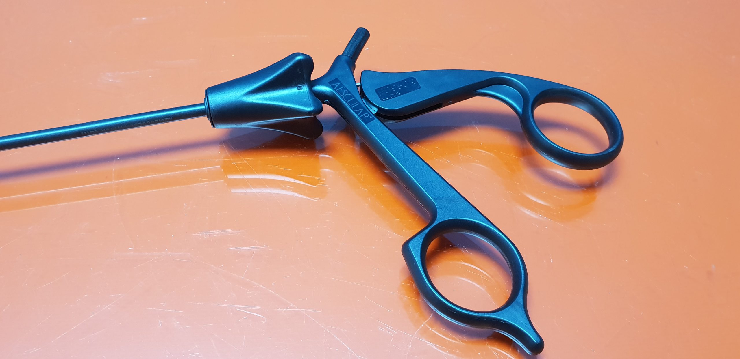 Aesculap PO950R Rotating Laparoscopic Handle Forceps thumbnail 4