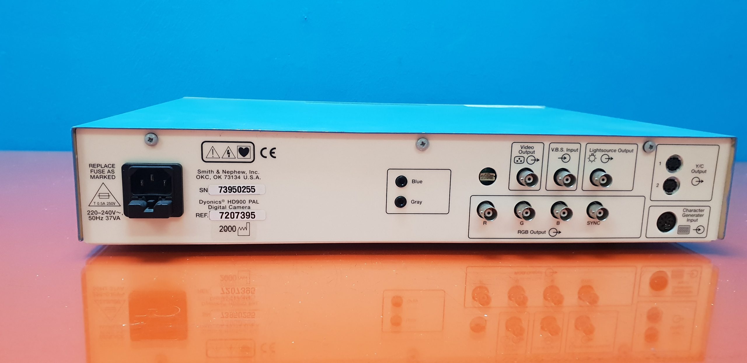 Smith + Nephew Dyonics HD 900 // HD900 Videoprozessor Kamera mit Kamerakopf thumbnail 3