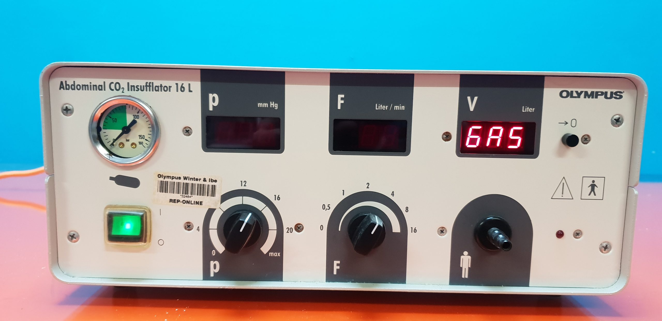 Olympus CO2 Insufflator 16 L, Abdominal Endoskopie Zubehör — image 1 of 3