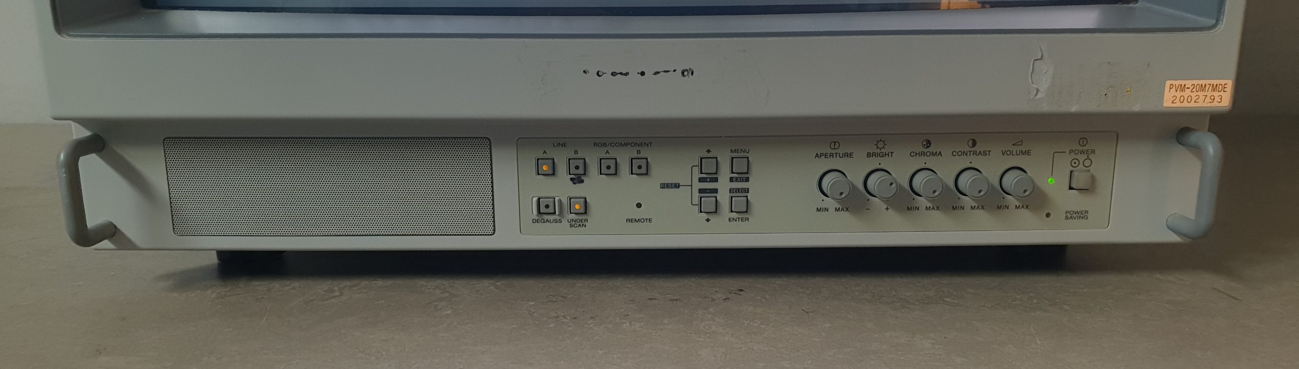 Sony Monitor PVM-20M7MDE Videomonitor Trinitron CRT Monitor-Endoskopie — image 1 of 5