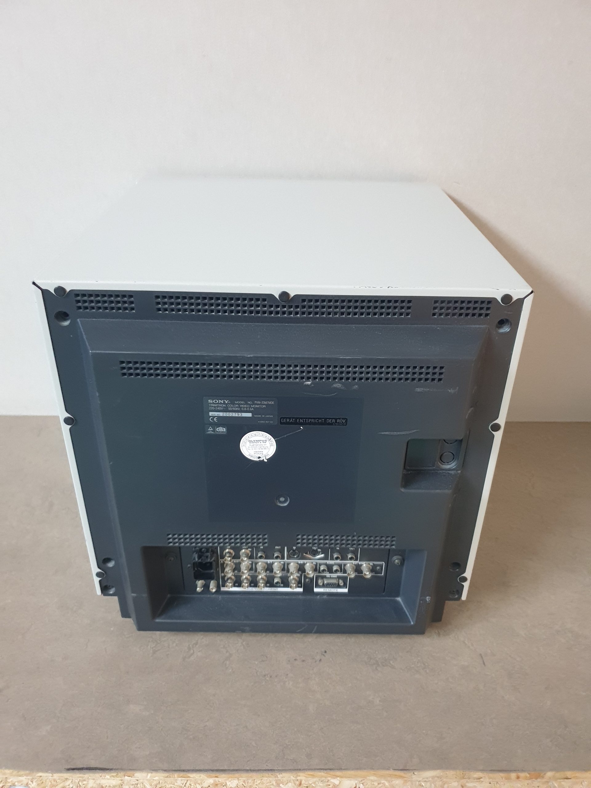 Sony Monitor PVM-20M7MDE Videomonitor Trinitron CRT Monitor-Endoskopie thumbnail 3