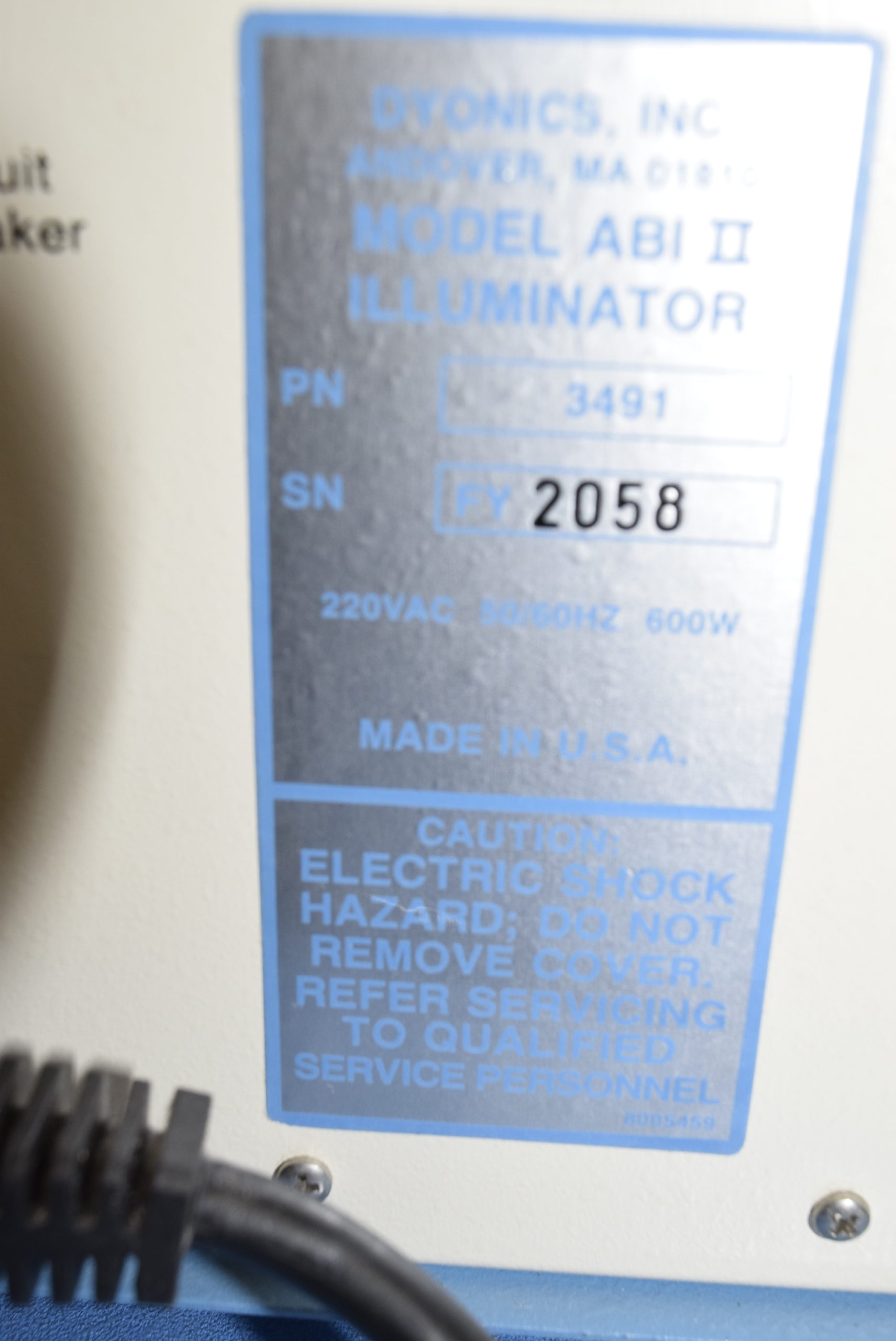 Dyonics Smith & Nephew Auto Brite Illuminator II — image 1 of 1