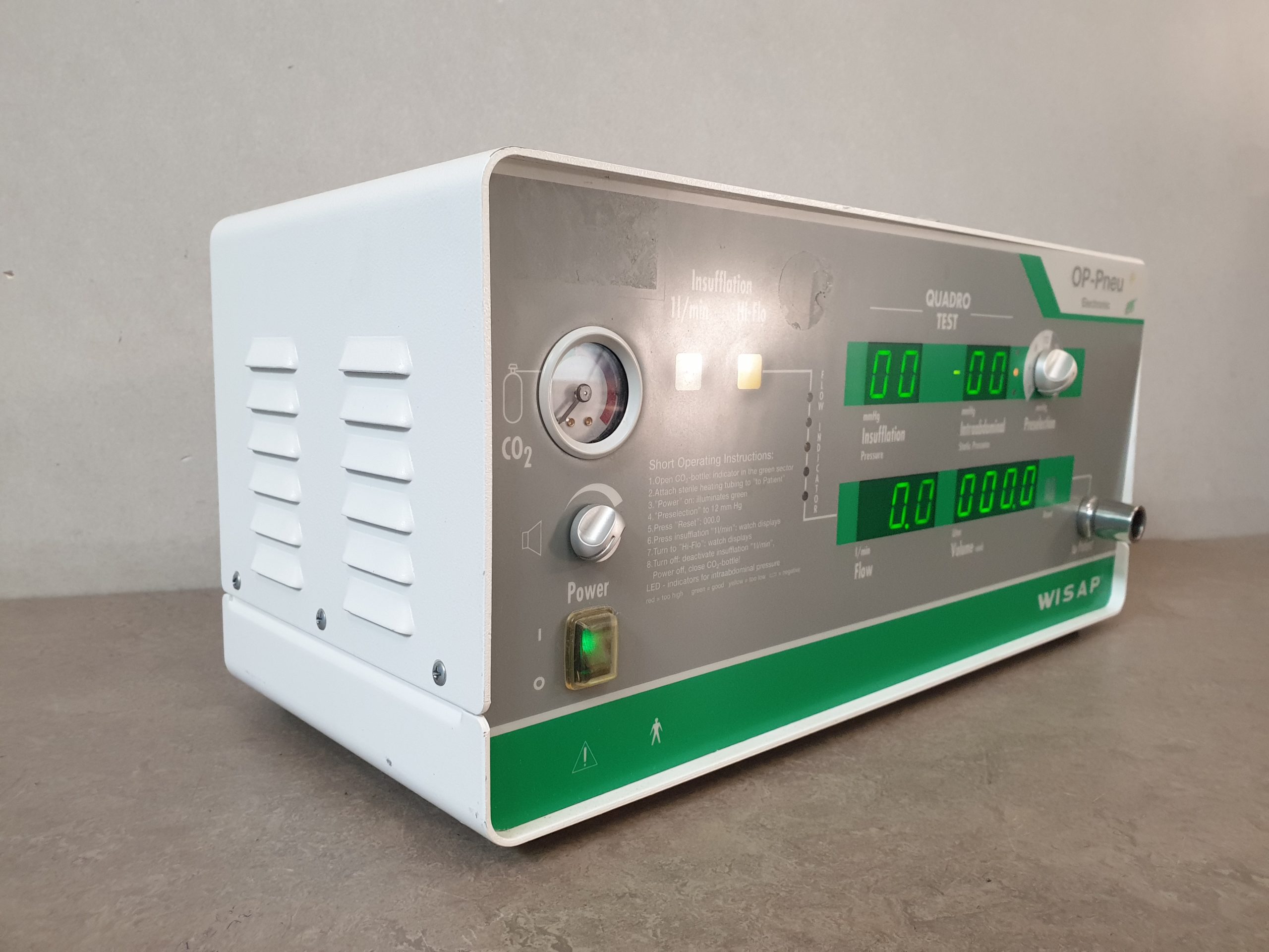 WISAP 7050E – 7050 E CO2-OP-Pneu High Flow Insufflator Laparoskopie thumbnail 2