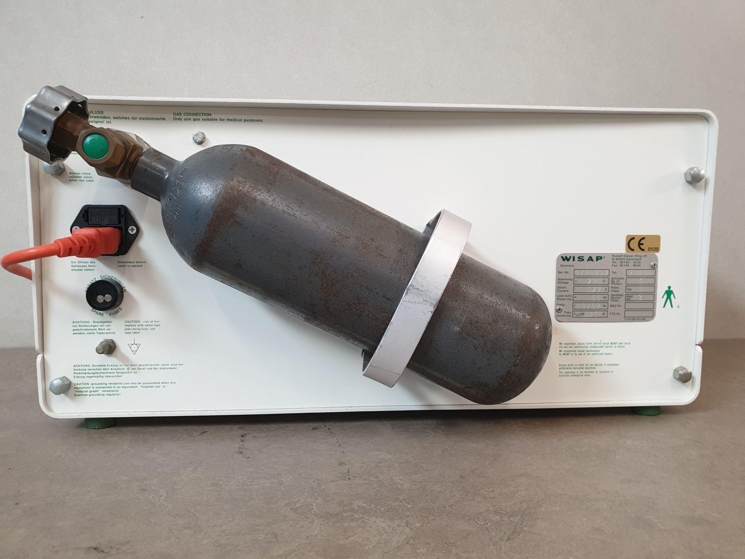 WISAP 7050E – 7050 E CO2-OP-Pneu High Flow Insufflator Laparoskopie thumbnail 3