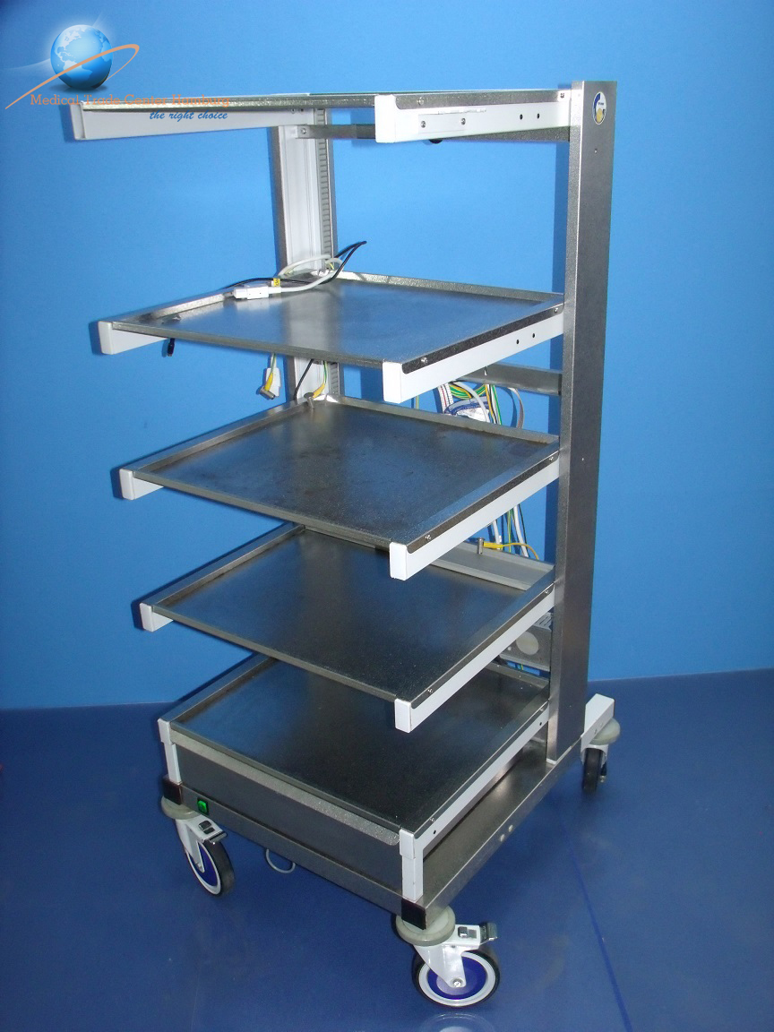 Endoskopie Geräteturm Gerätewagen Trolley für Endoskopie Metall — image 1 of 2