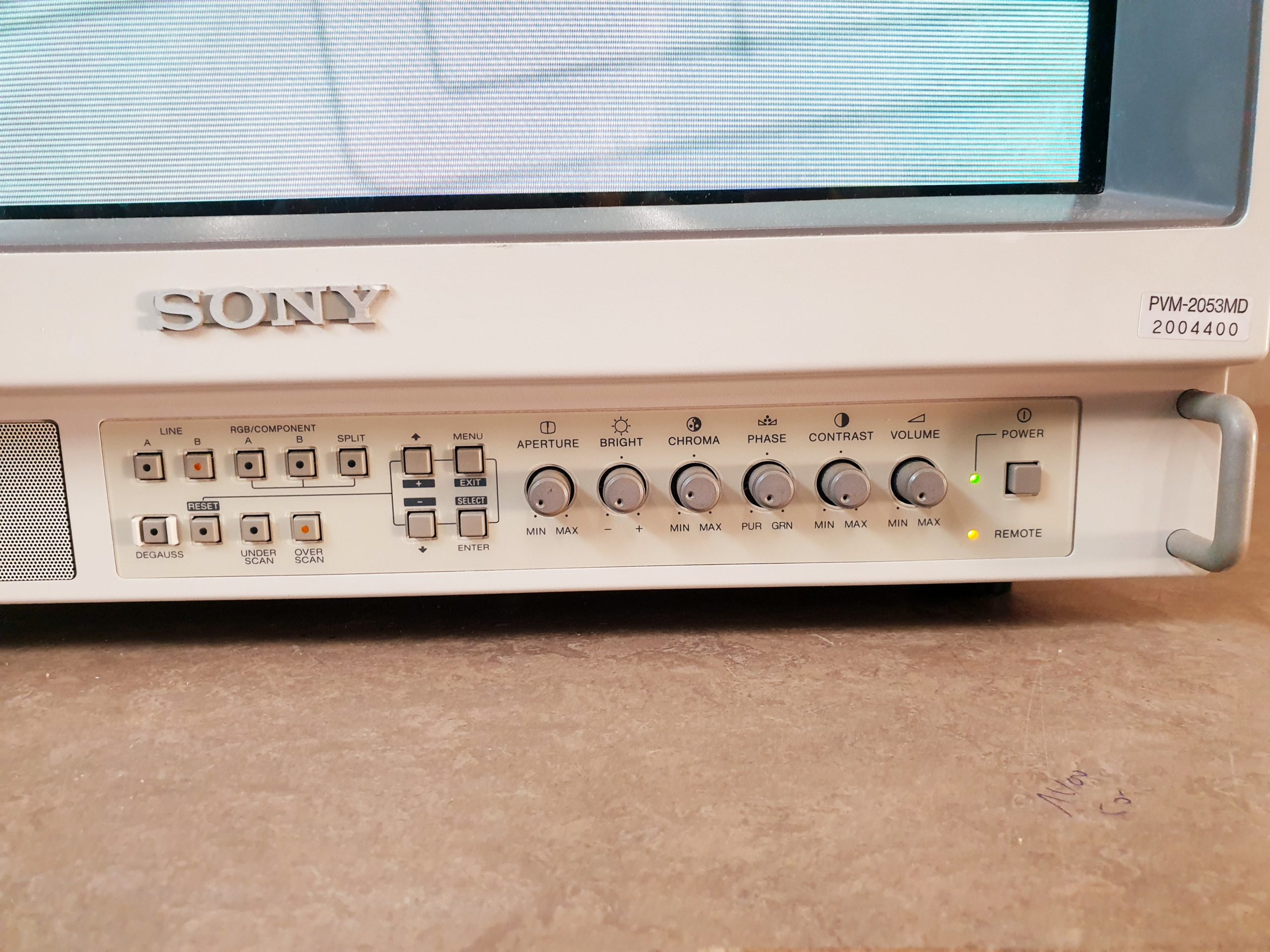 SONY PVM-2053MD 20′ Videomonitor — image 1 of 7