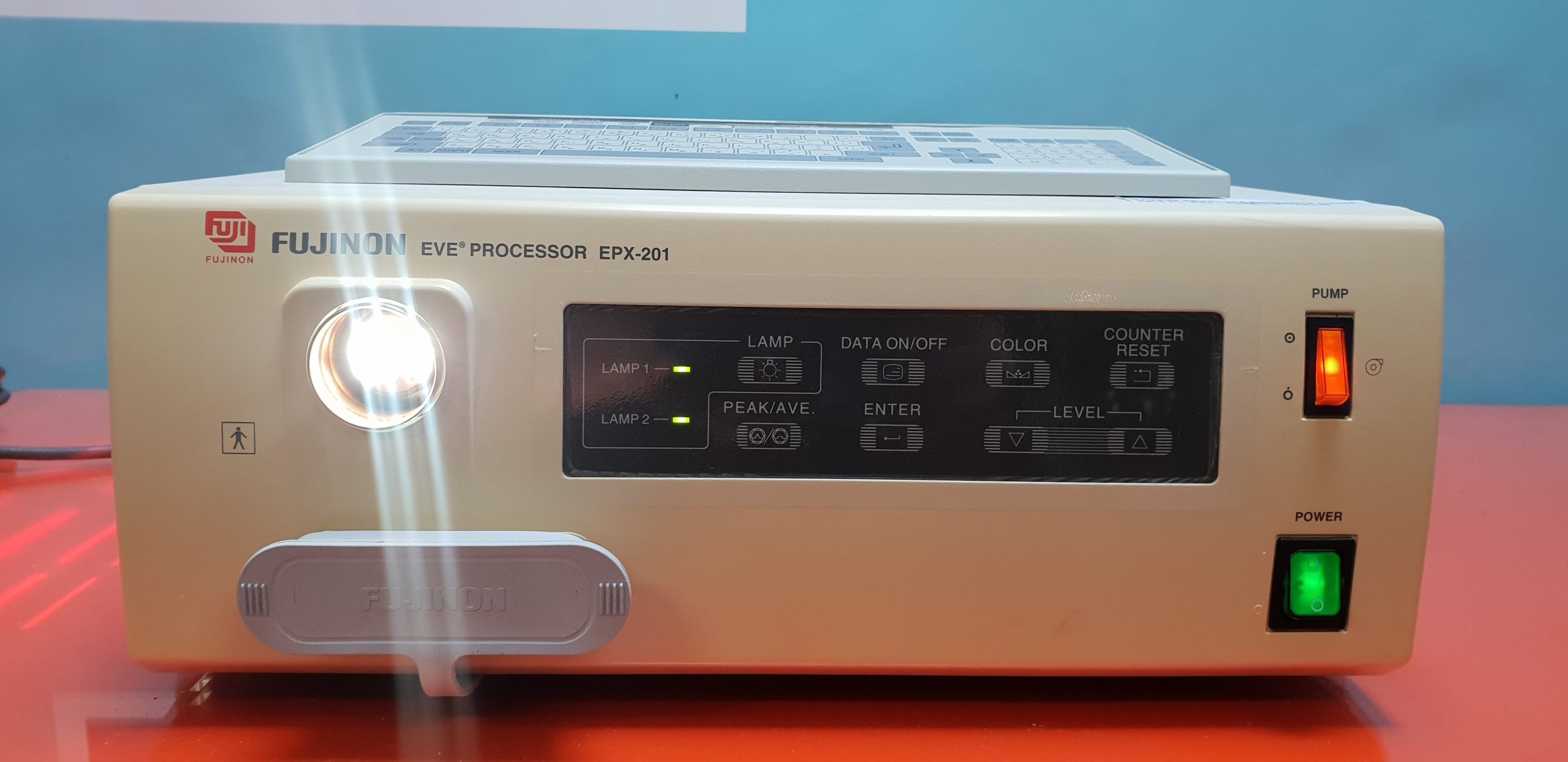 Fuji Fujinon EPX-201 Videoprozessor Endoskopie Lichtquelle mit Tastatur thumbnail 2