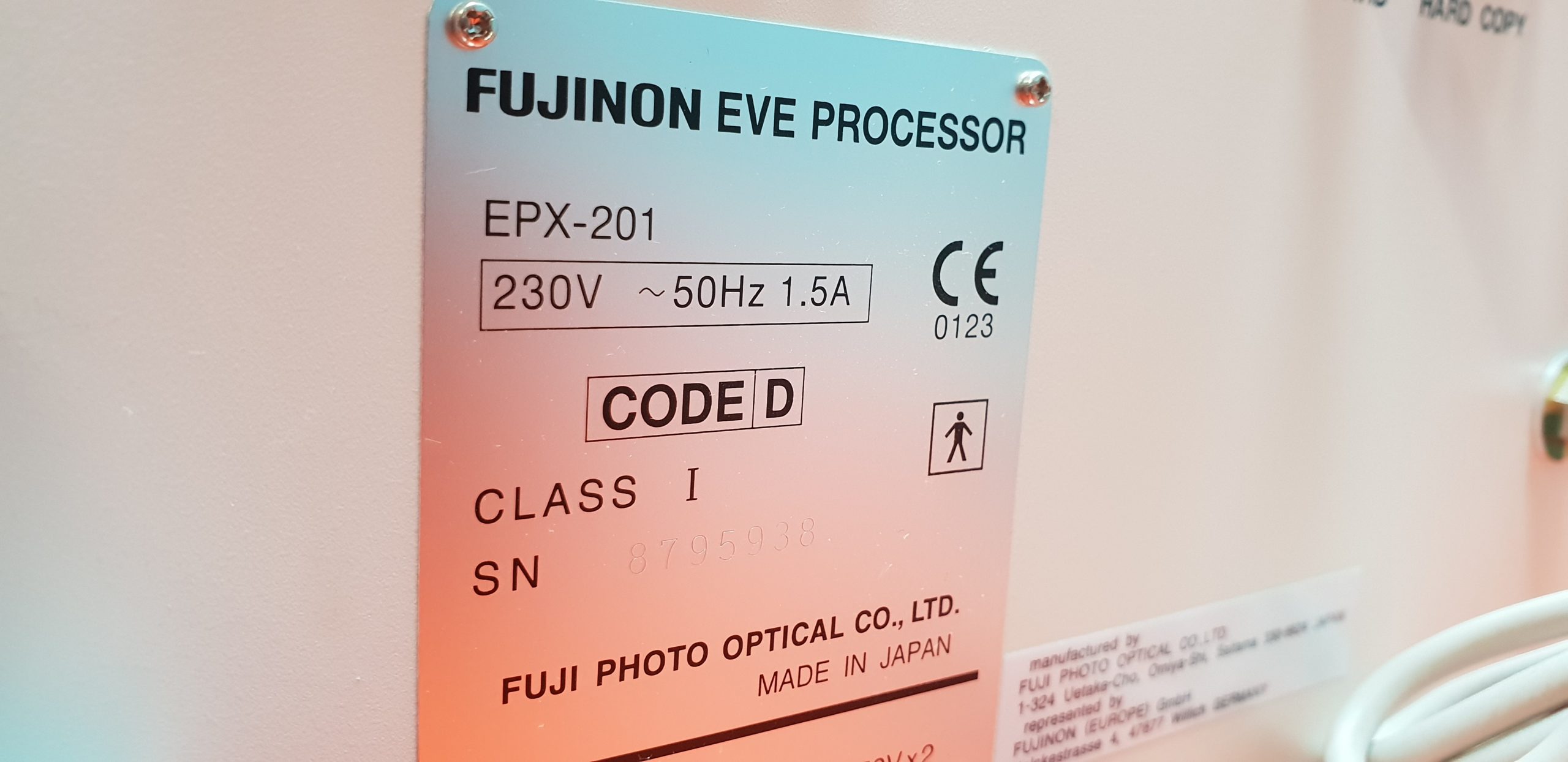 Fuji Fujinon EPX-201 Videoprozessor Endoskopie Lichtquelle mit Tastatur thumbnail 4