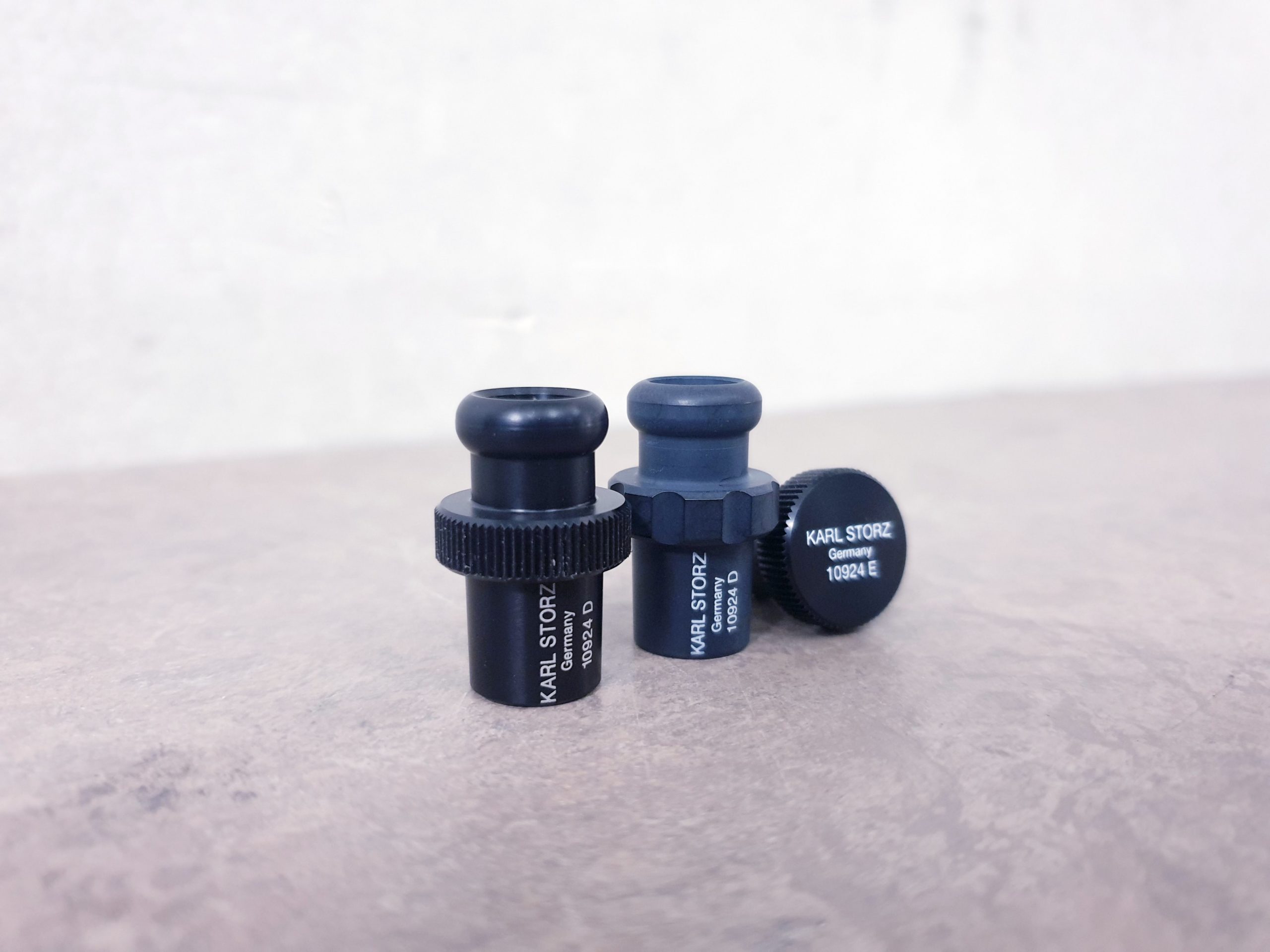Karl Storz 2 X 10924D Adapter für Beatmungsgerät + 1X 10924E Verschlussstopfen – Starre Endoskopie thumbnail 3