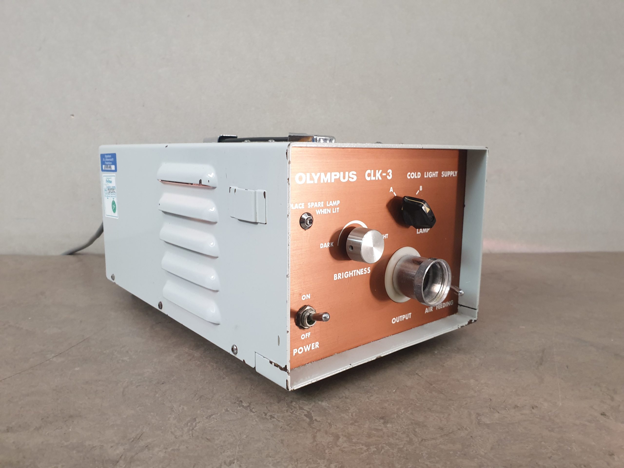Olympus Kaltlichtquelle – Kaltlichtlampe CLK-3 – Endoskopie thumbnail 5
