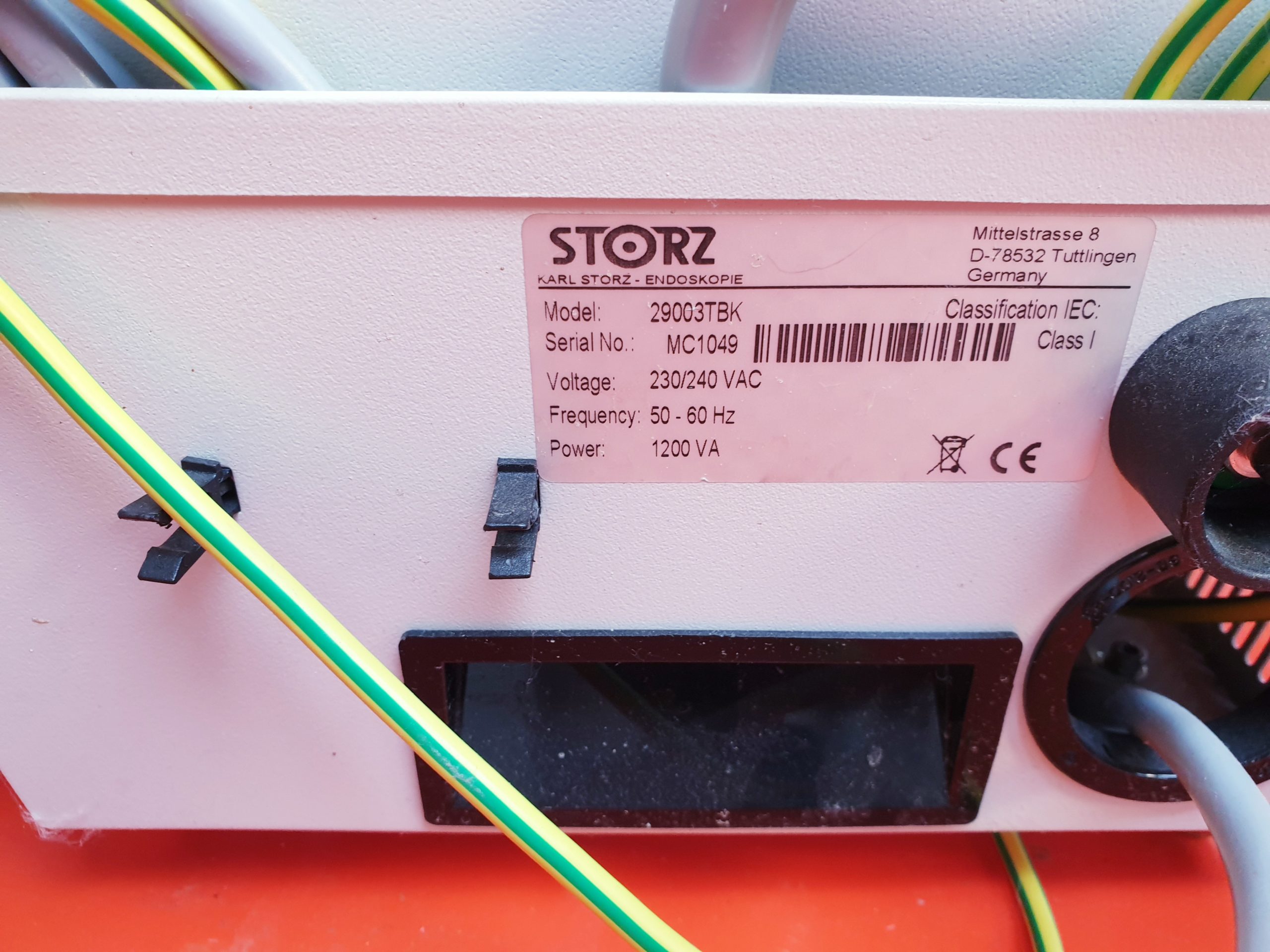 Storz 29003TBK – 29003AWG Gerätewagen Rollbar für die Endoskopie + Radiance sc-sx19-a1a11 19″ Video Endoskopie Monitor thumbnail 7