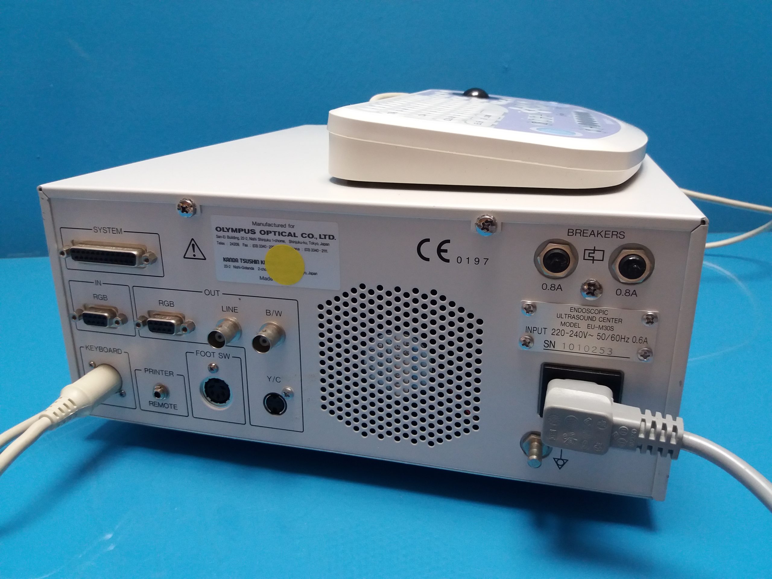 Olympus EU-M30S Ultrasound Center + Keyboard MAJ-680 thumbnail 4