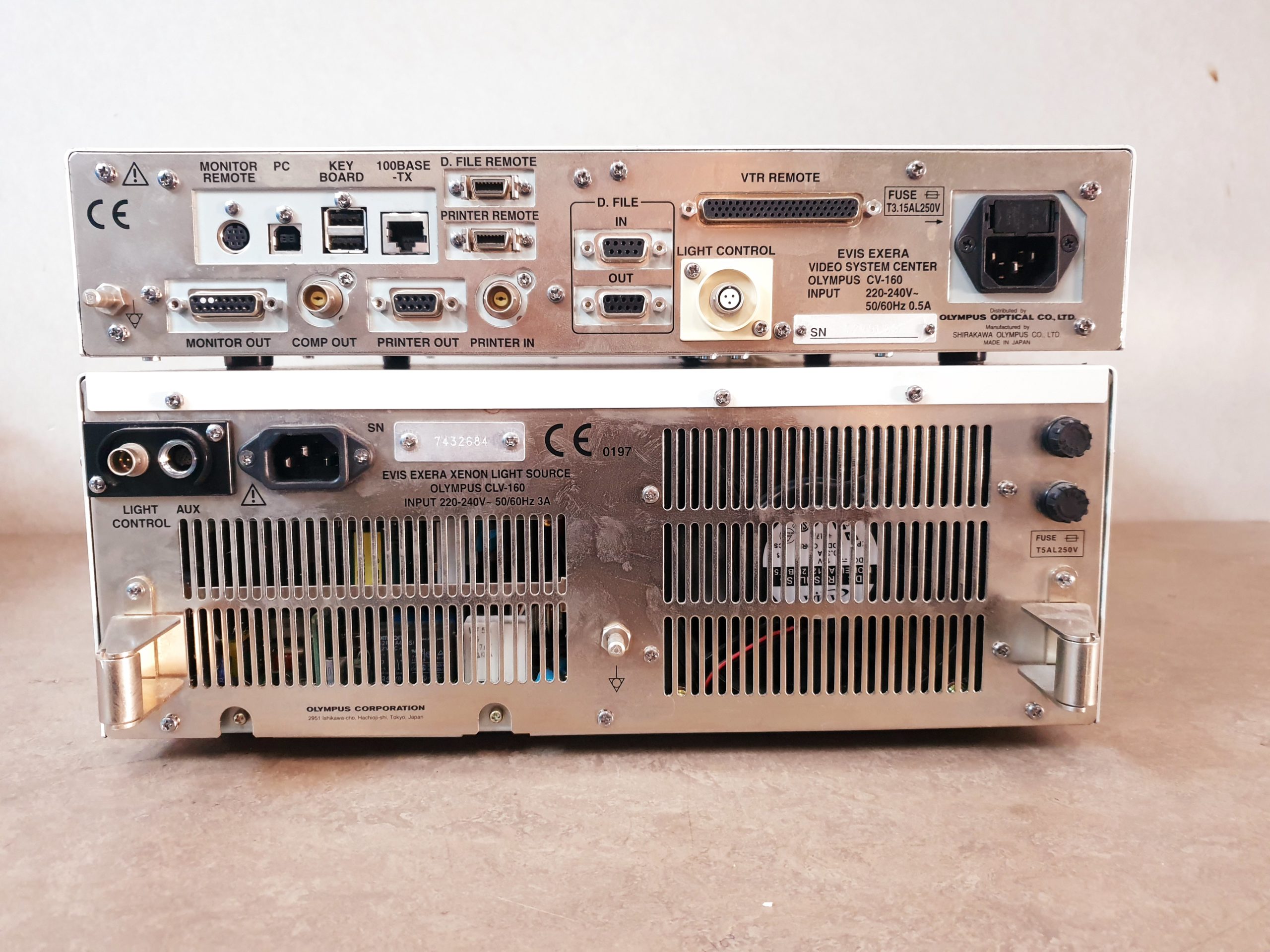Olympus CV-160 Ecv-160 Evis Exera Video Processor thumbnail 3