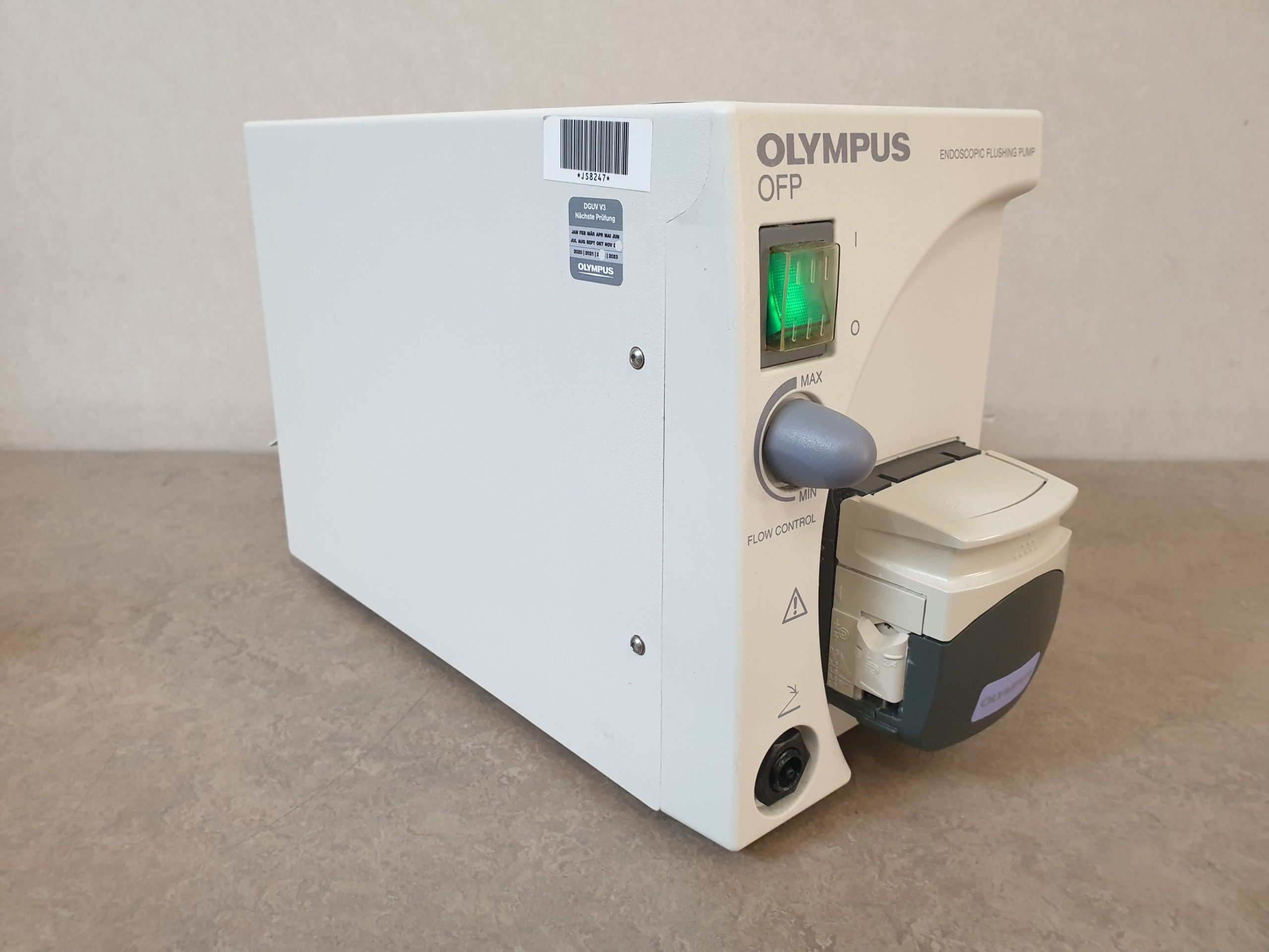 Olympus OFP Endoscopic Flushing Pump Endoskopische Spülpumpe Endocope Flush Irrigation Pump Endoscope thumbnail 3