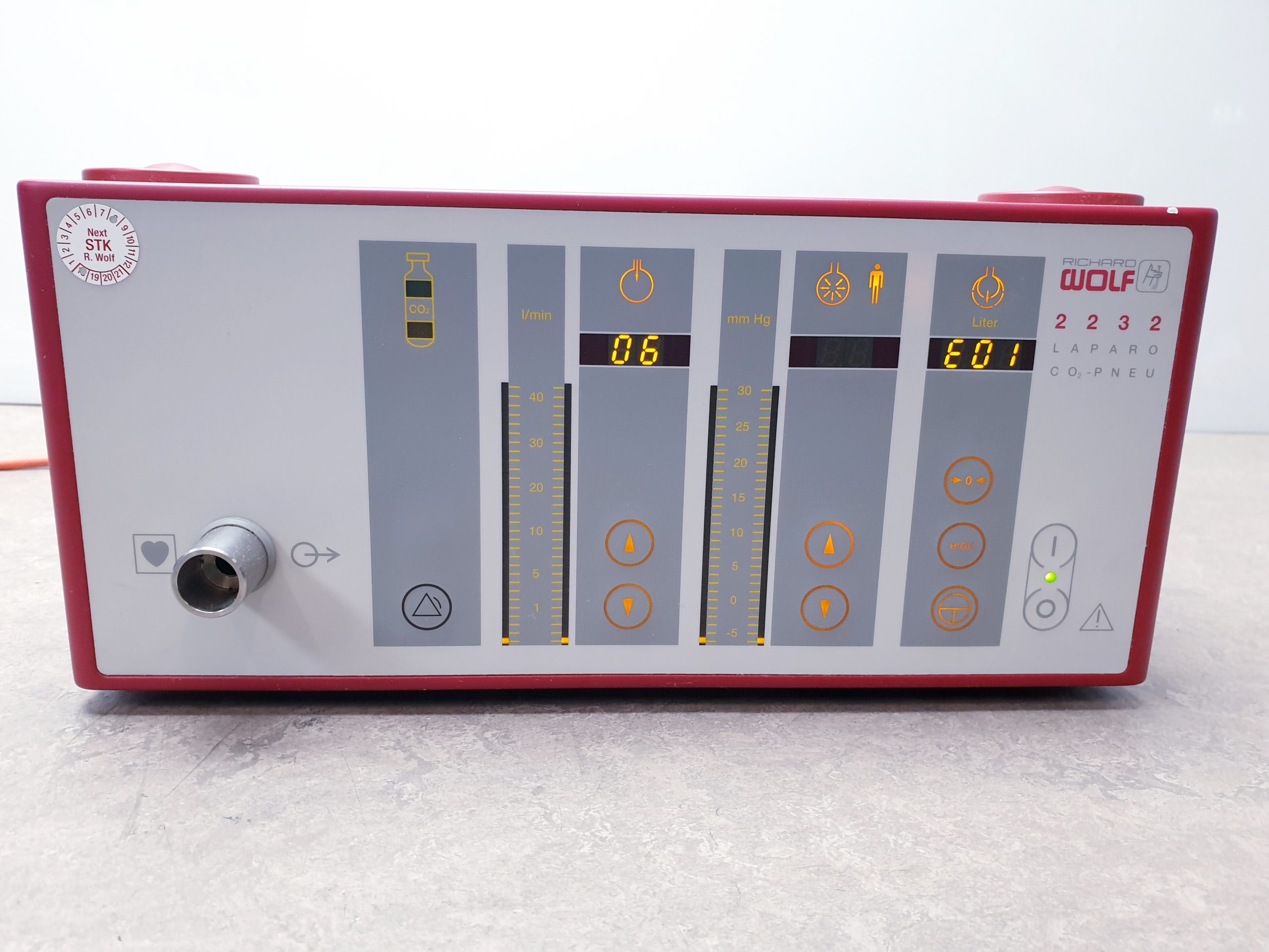 RICHARD WOLF 2232 Elektronisches CO2-Insufflator für Endoskopien thumbnail 4