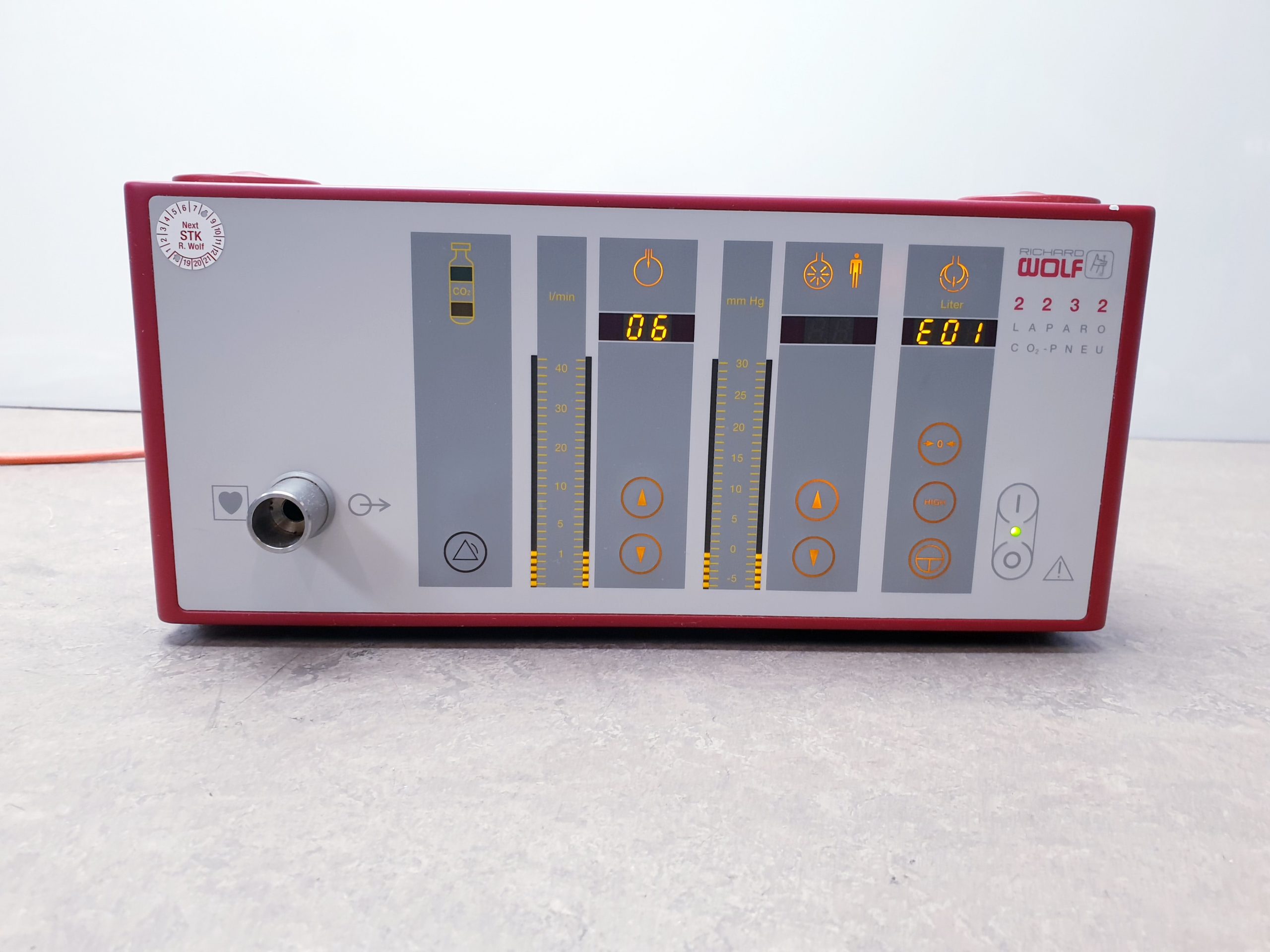 RICHARD WOLF 2232 Elektronisches CO2-Insufflator für Endoskopien thumbnail 6
