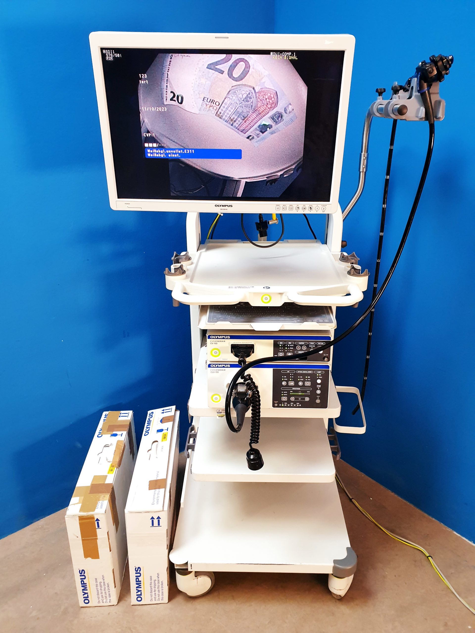 Olympus 190 System CV-190 – CLV190 -CF-H190I – GIF-H190 thumbnail 2