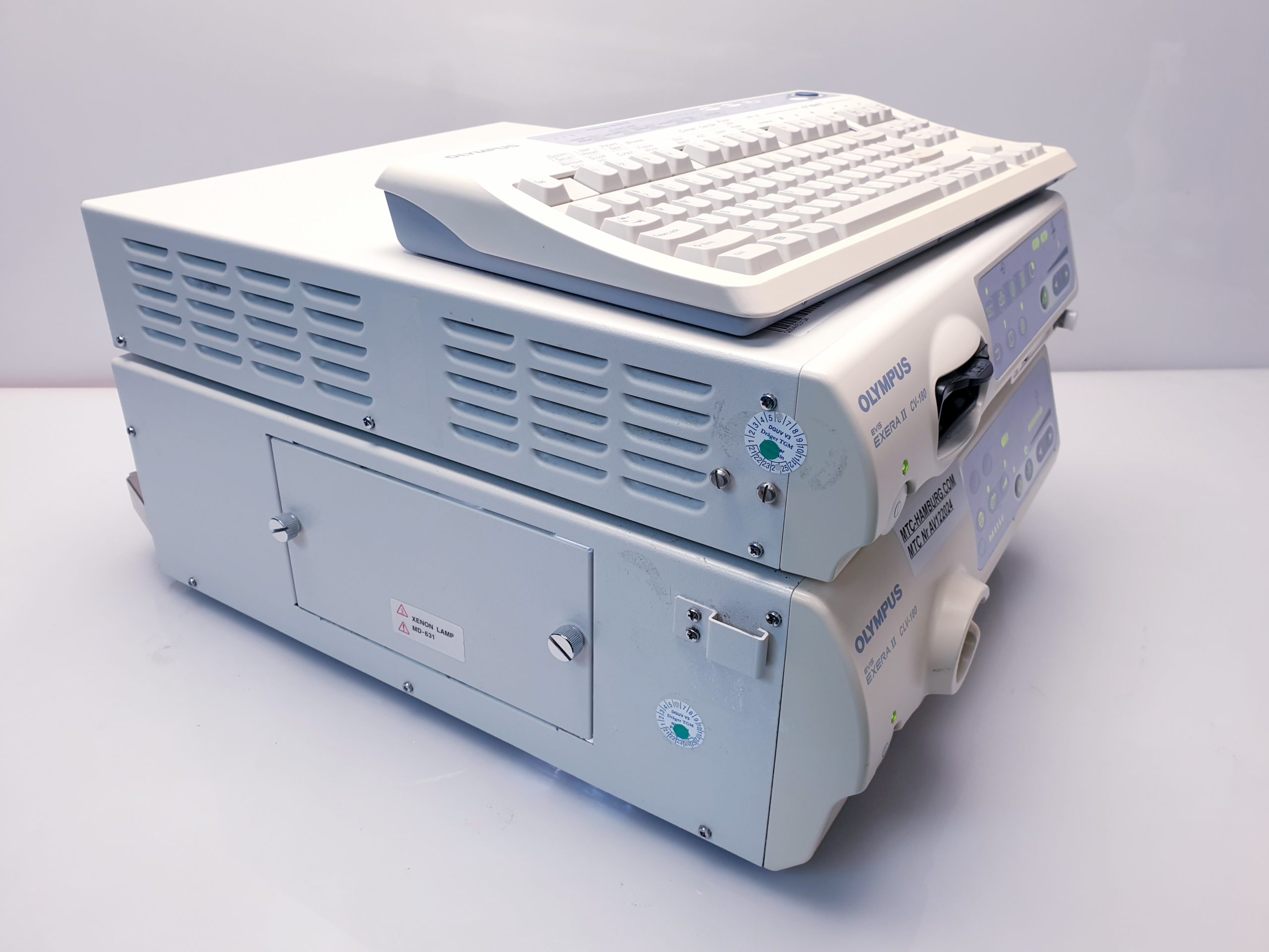 Olympus EVIS EXERA II CV-180 + EVIS EXERA II CLV 180 + Tastatur — image 1 of 4