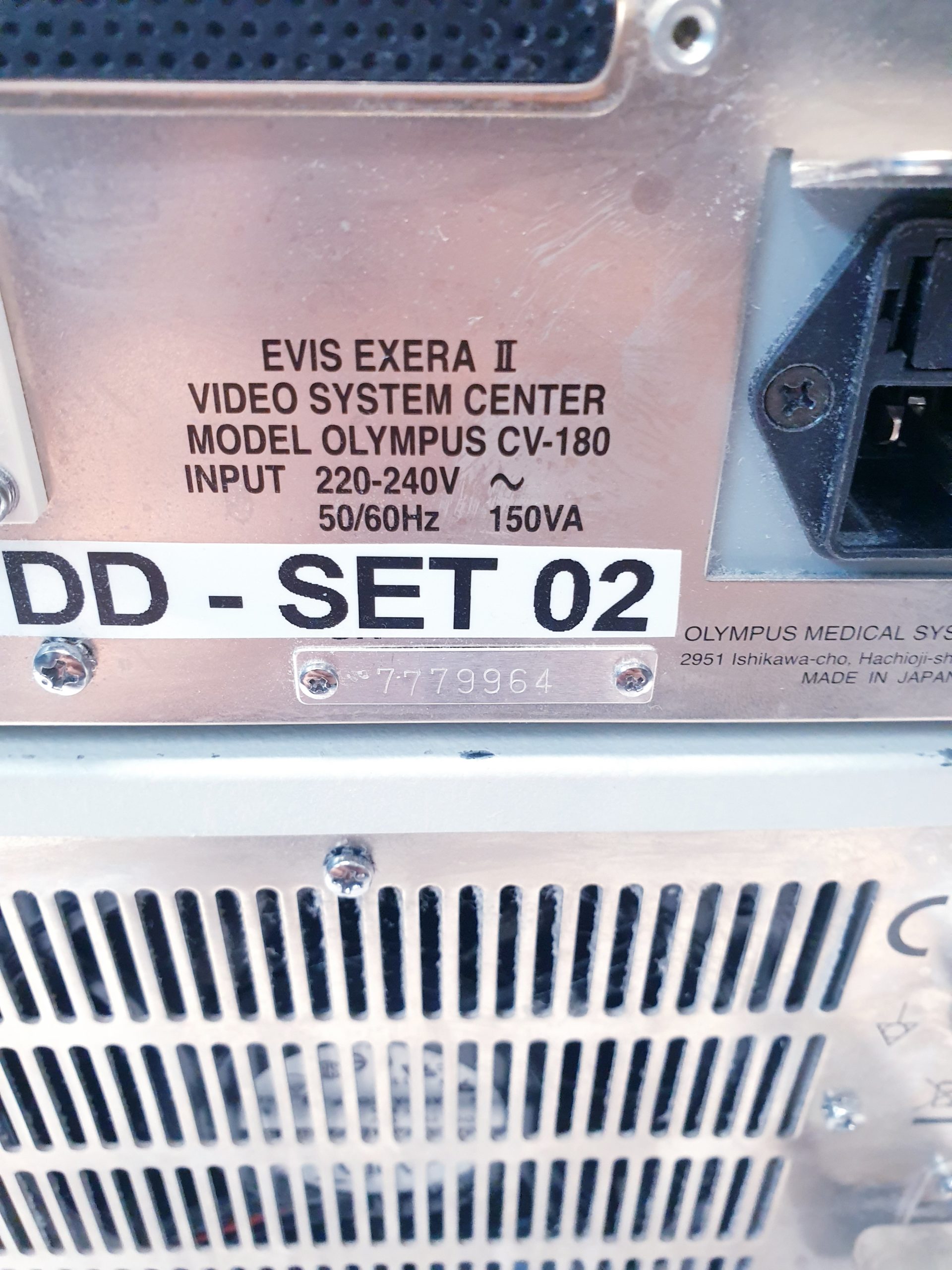 Olympus EVIS EXERA II CV-180 + EVIS EXERA II CLV 180 + Tastatur thumbnail 3