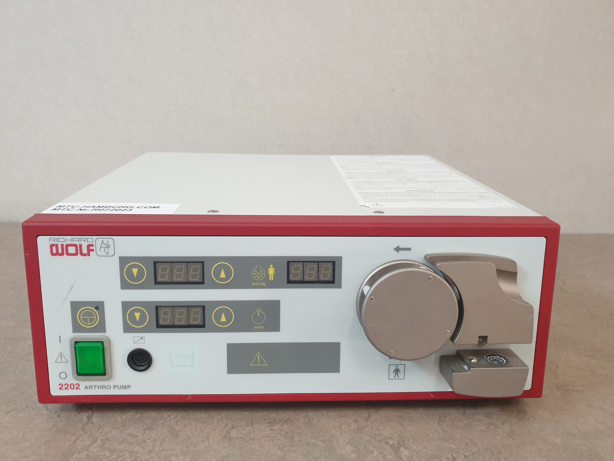 Richard Wolf 2202 Arthro Pump Arthopumpe – Arthopump – Rollenpumpe — image 1 of 5