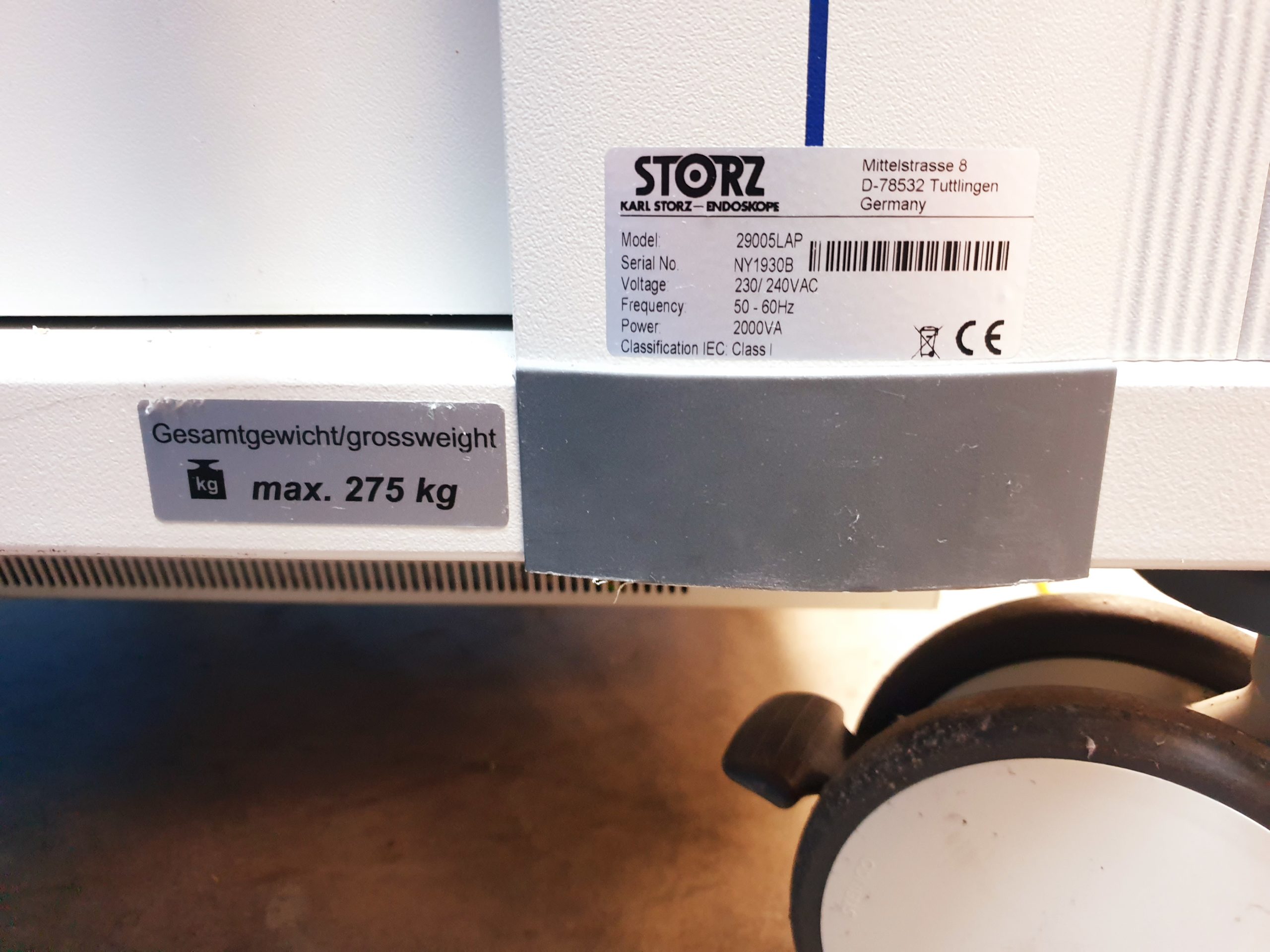Karl Storz Hub Image 1, 222010 20 , H3-Z, 200461 20, 263310 20 , KV-5, Laparaskopie Turm thumbnail 30