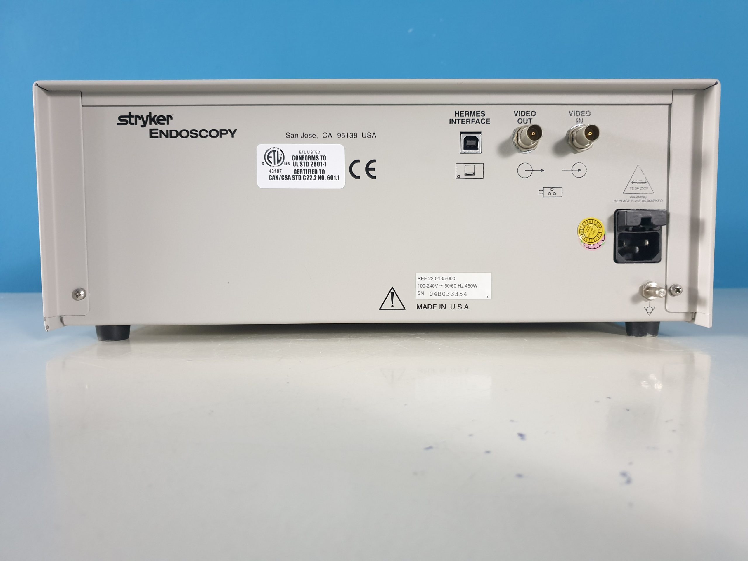 Stryker Endoskopie X-6000 Light Source thumbnail 3