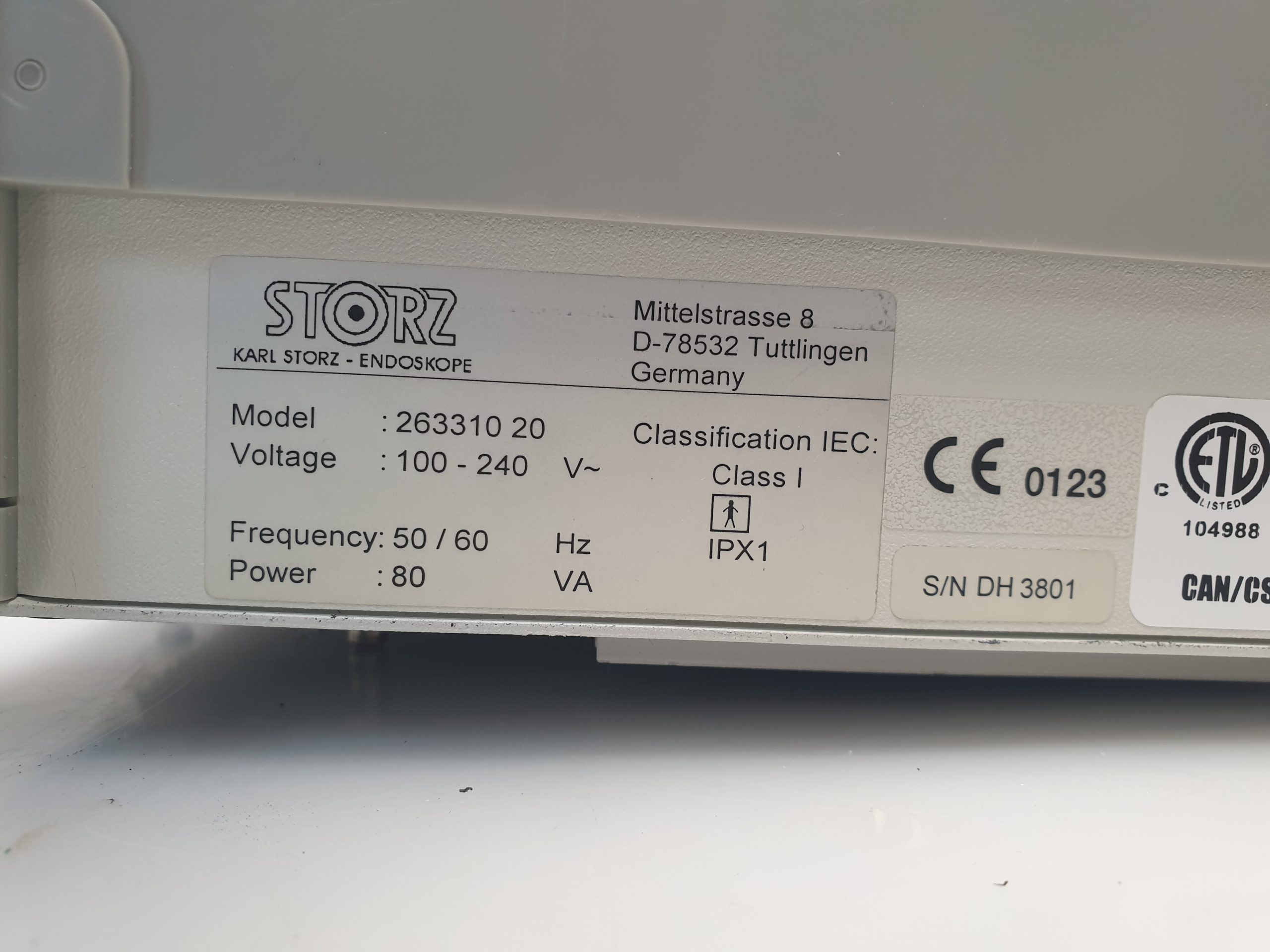 Storz 263310 20 Insufflator Hamou Endomat thumbnail 7