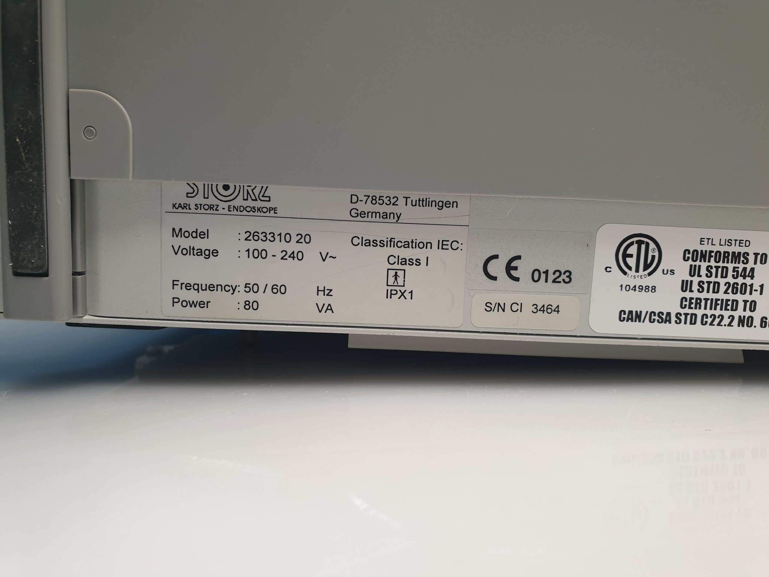 Storz 263310 20 Insufflator Hamou Endomat thumbnail 9